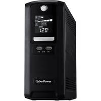 CyberPower CST135XLU 1350VA/810W AVR, LCD, and USB 2.0 UPS Battery Backup System - Factory Reconditioned