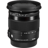 Sigma 17-70mm f/2.8-4 DC Macro OS HSM Lens for Canon