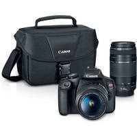 Canon EOS Rebel T7 Camera w/18-55 & 75-300mm + $170 Kohls Rewards