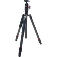FotoPro X-Go Max 4-Section Carbon Fiber Tripod with Built-In Monopod