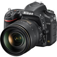 Nikon D750 24.3MP FHD DSLR Camera w/24-120mm Lens Bundle
