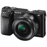 Refurb Sony Alpha a6000 24.3MP Mirrorless Camera w/16-50mm Lens