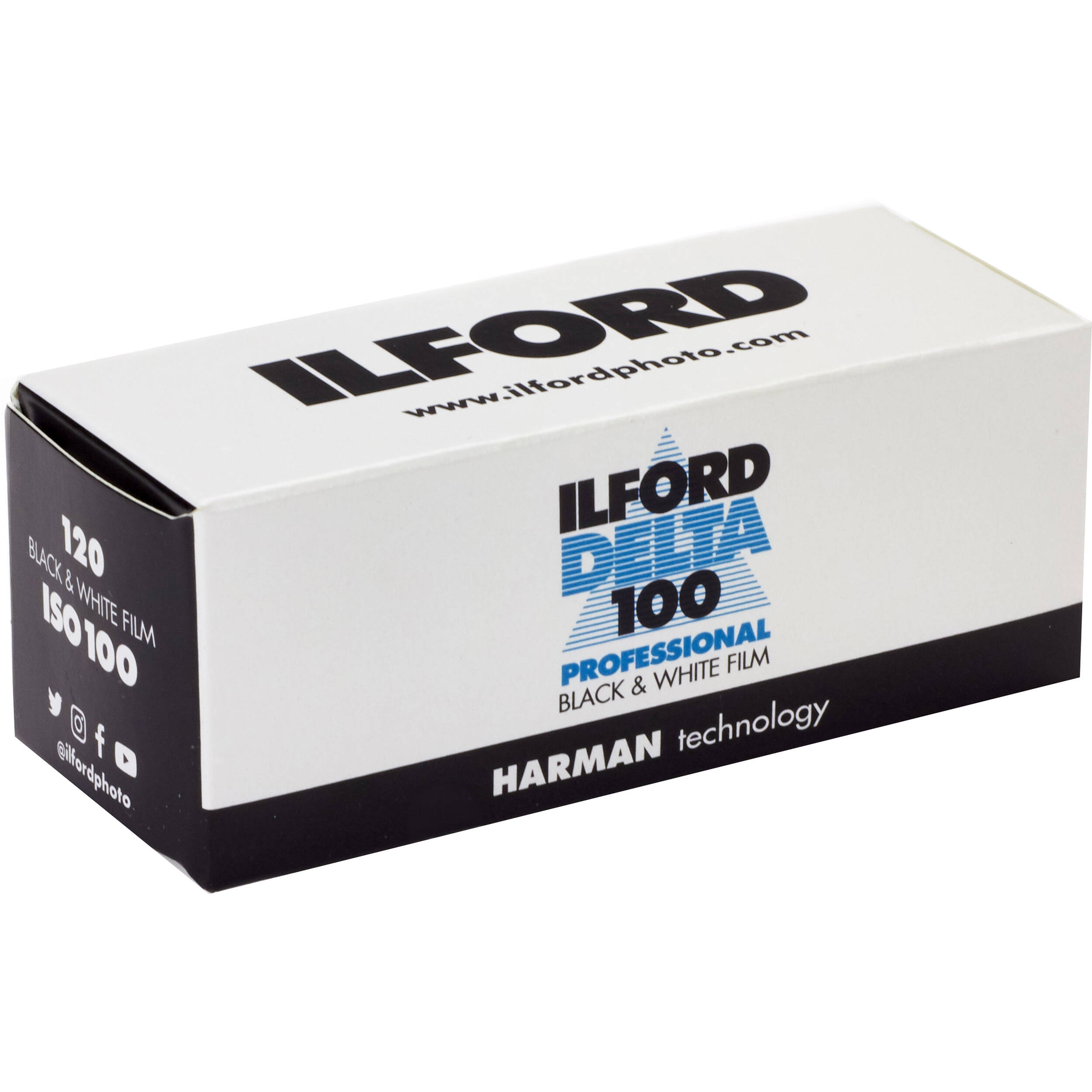 Ilford Delta 100 Professional Black And White Negative Film 120 Roll Film