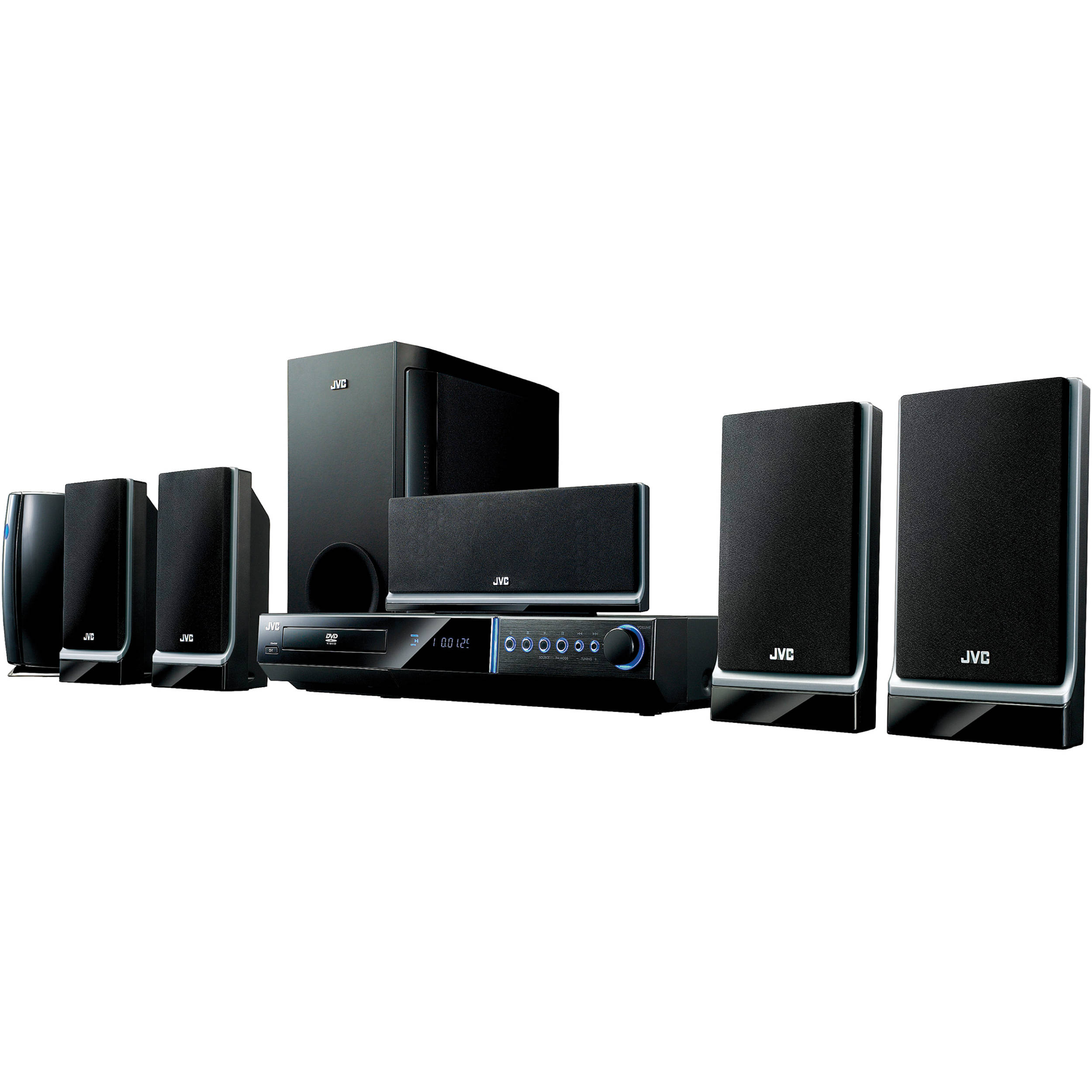 jvc powered subwoofer home theater