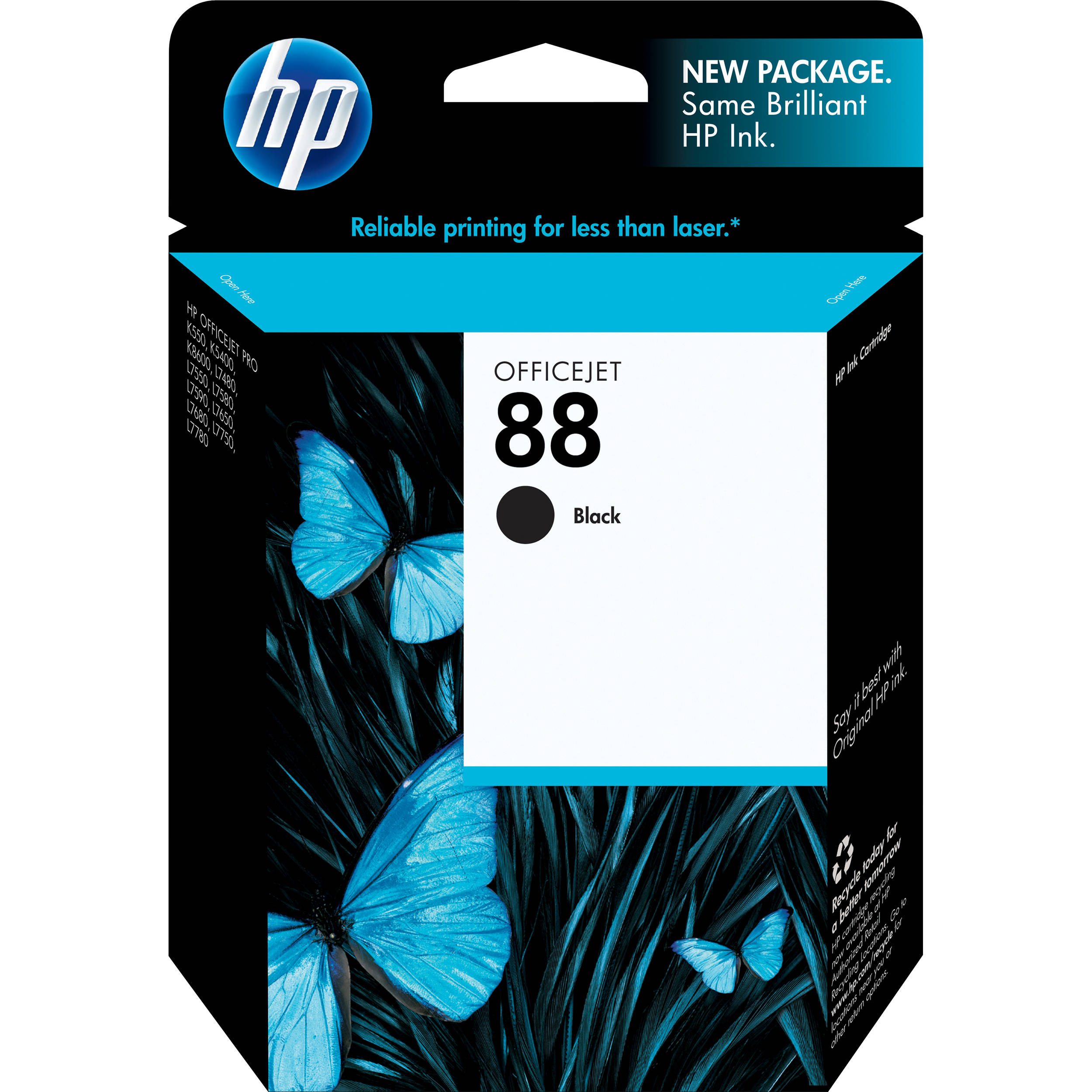 hp 88 black