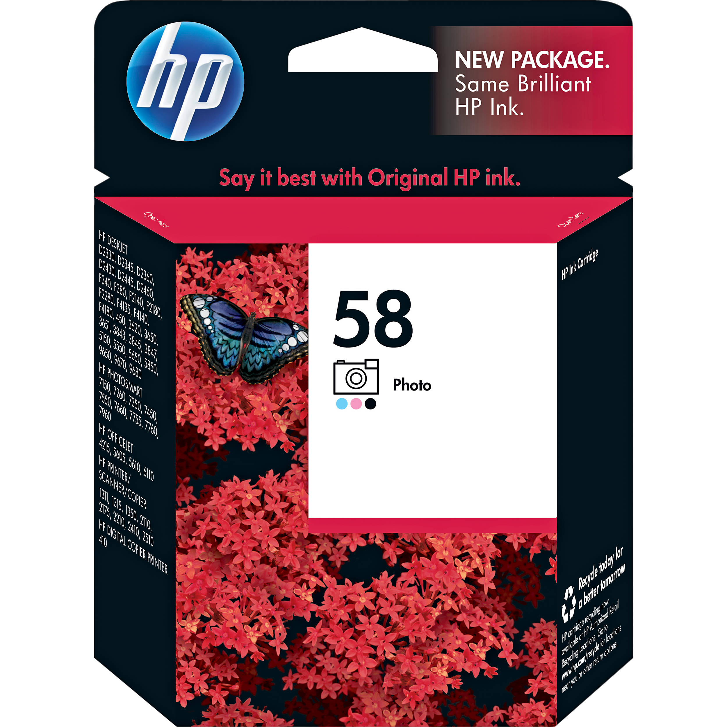 hp cartridge 58
