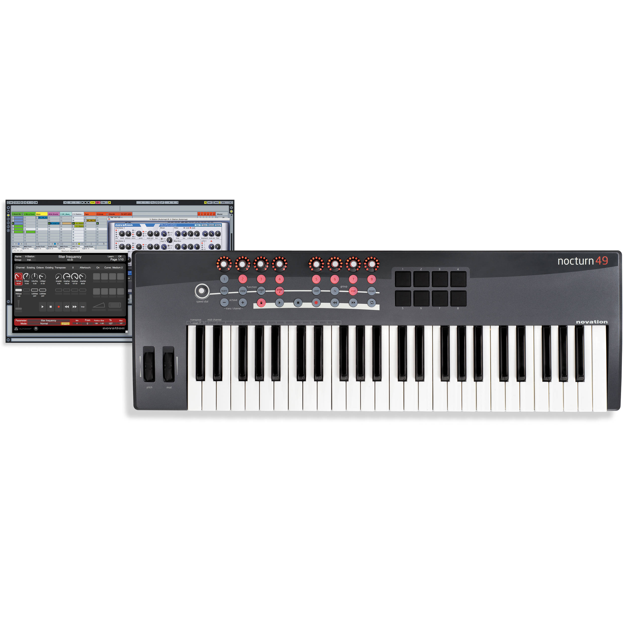 novation nocturn 49 software novation nocturn 49 software