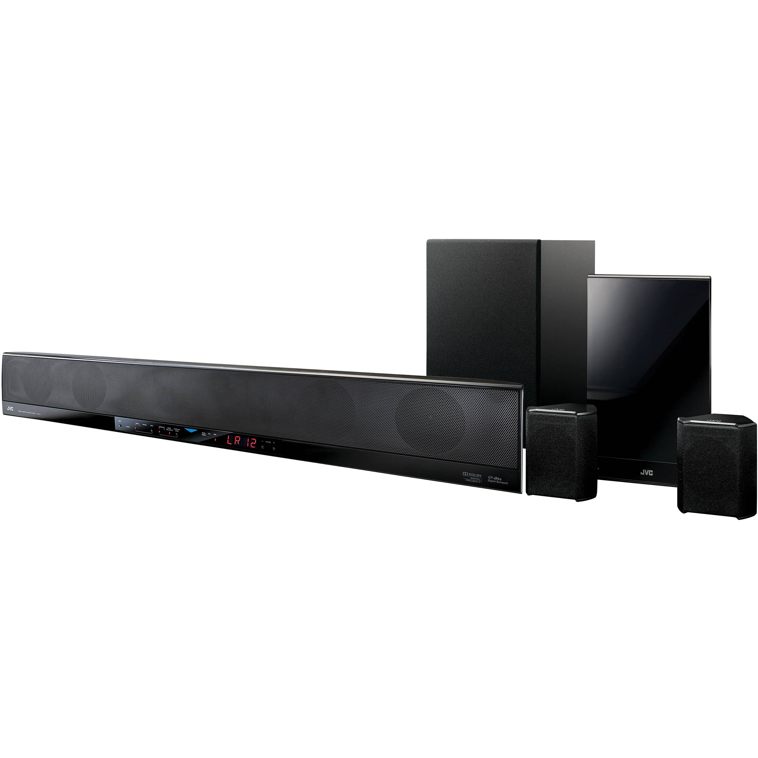 jvc soundbar with subwoofer