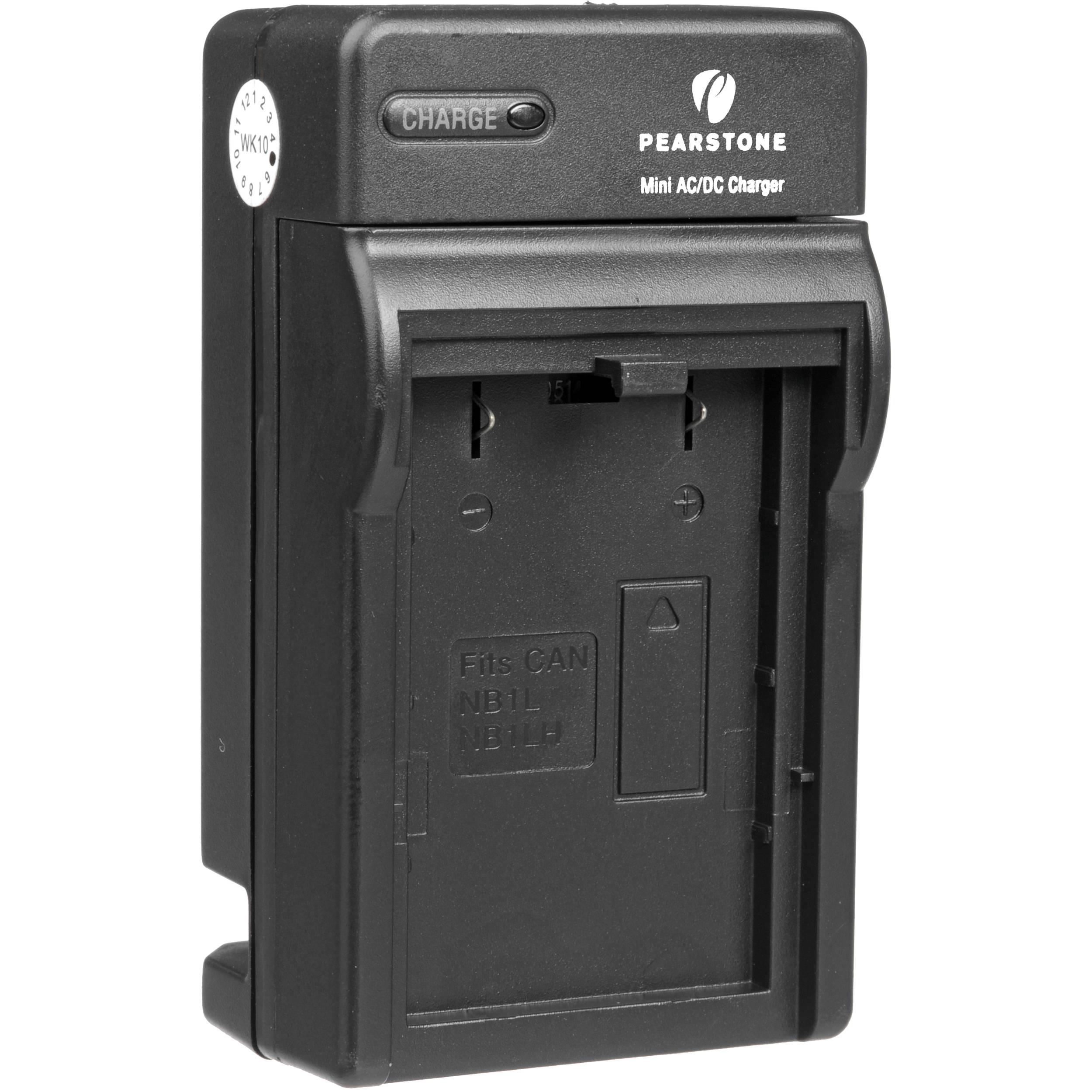 Pearstone Mini AC/DC Battery Charger 