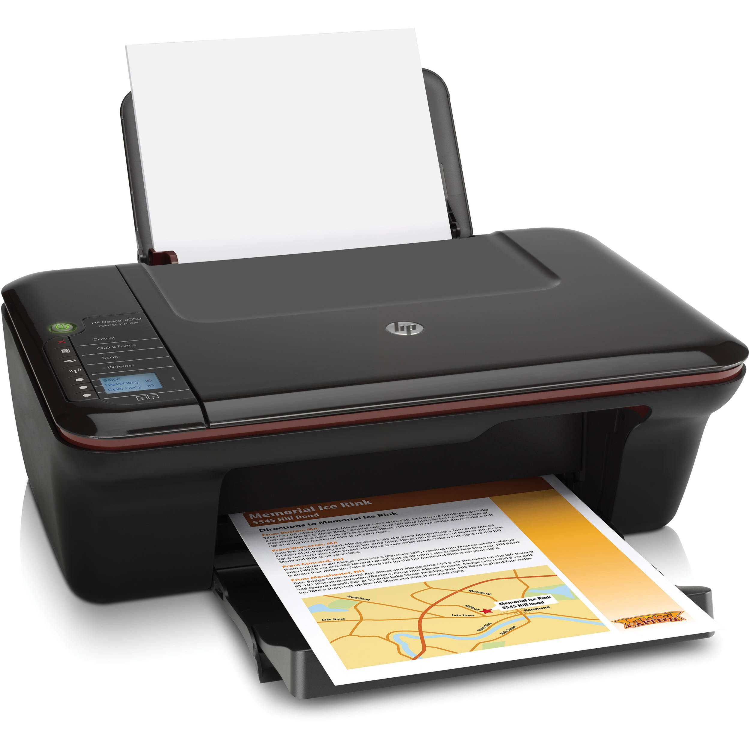 Hp Deskjet 3050 Wireless All In One Color Inkjet Ch376a B1h B H