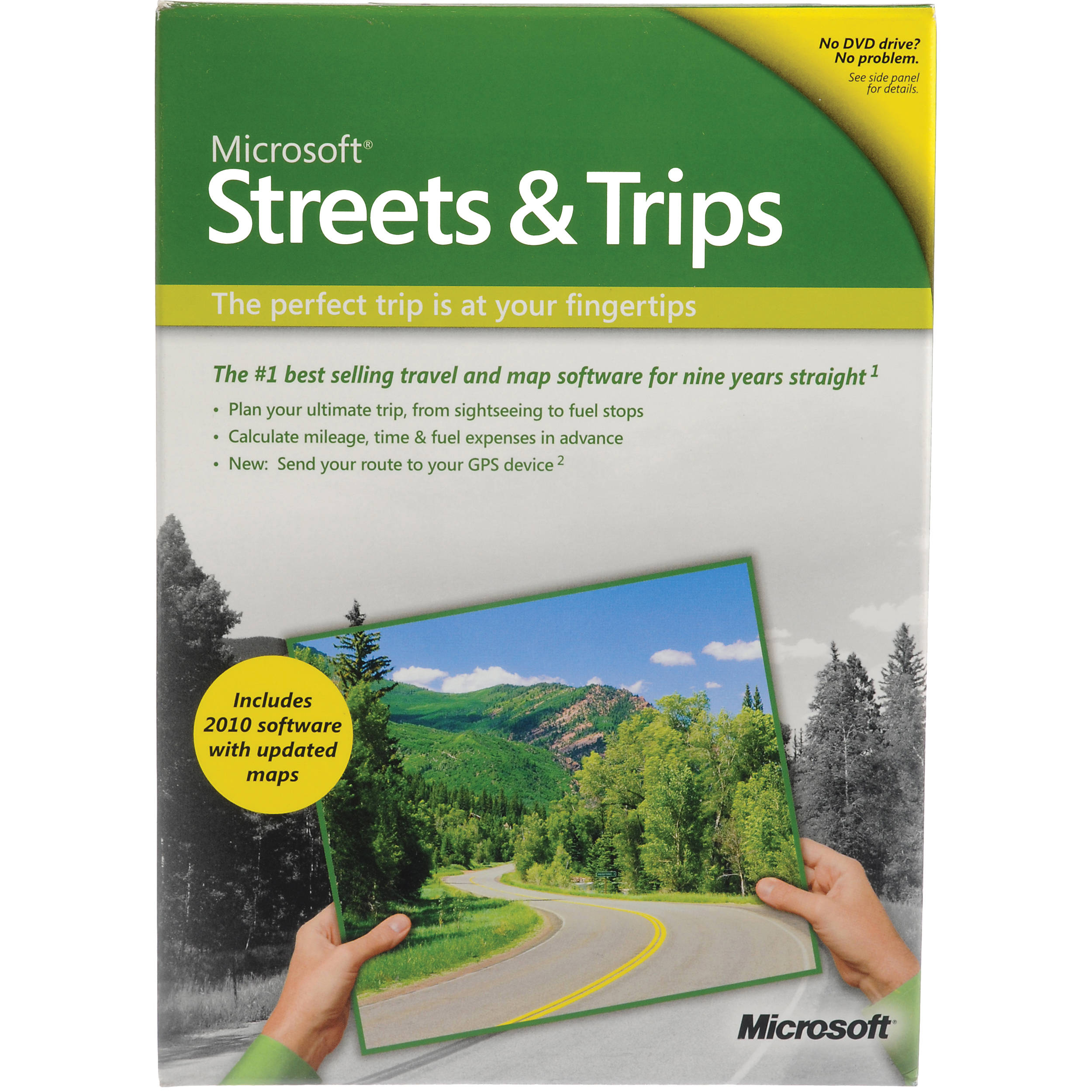 microsoft streets and trips 2010 trial download