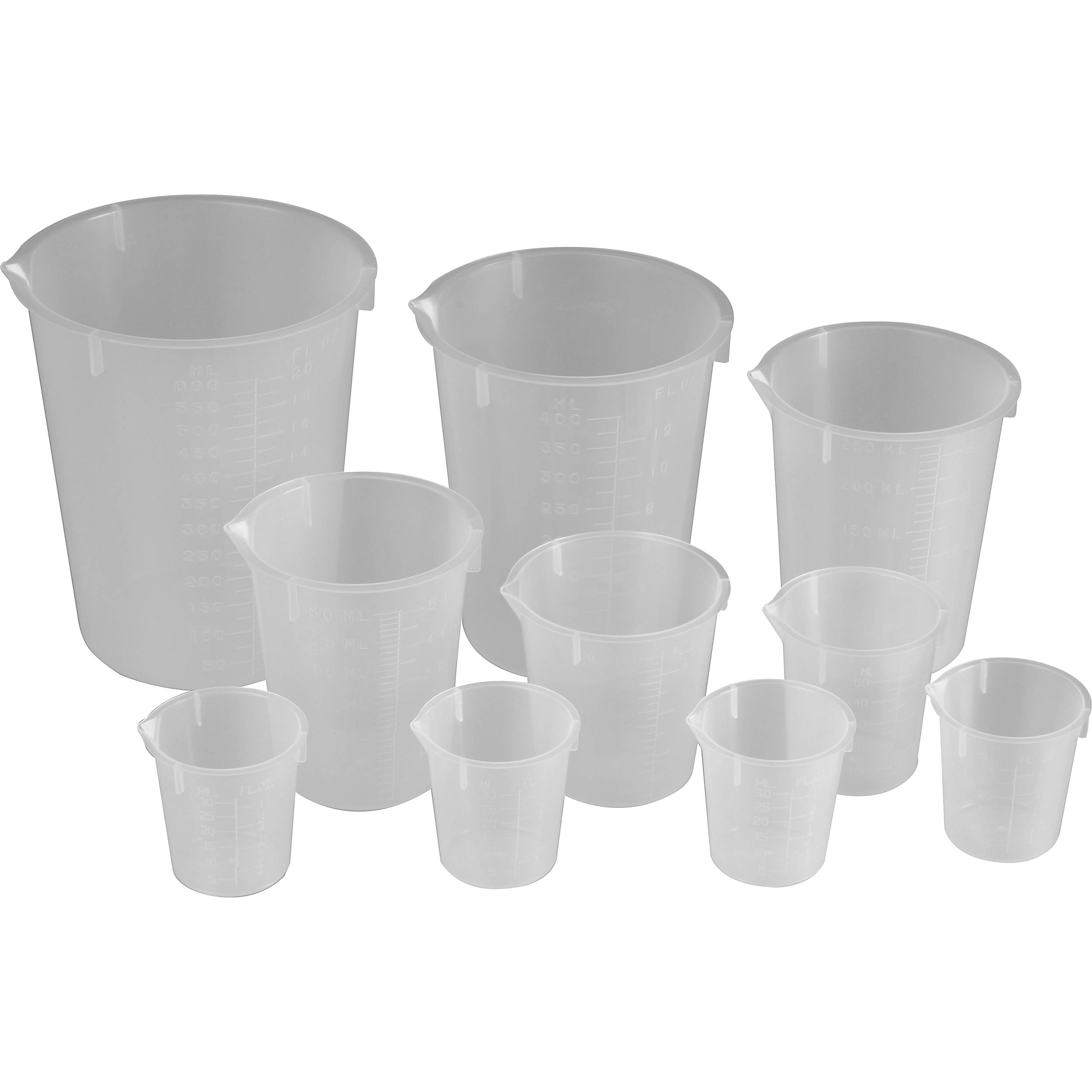 polyethylene cups