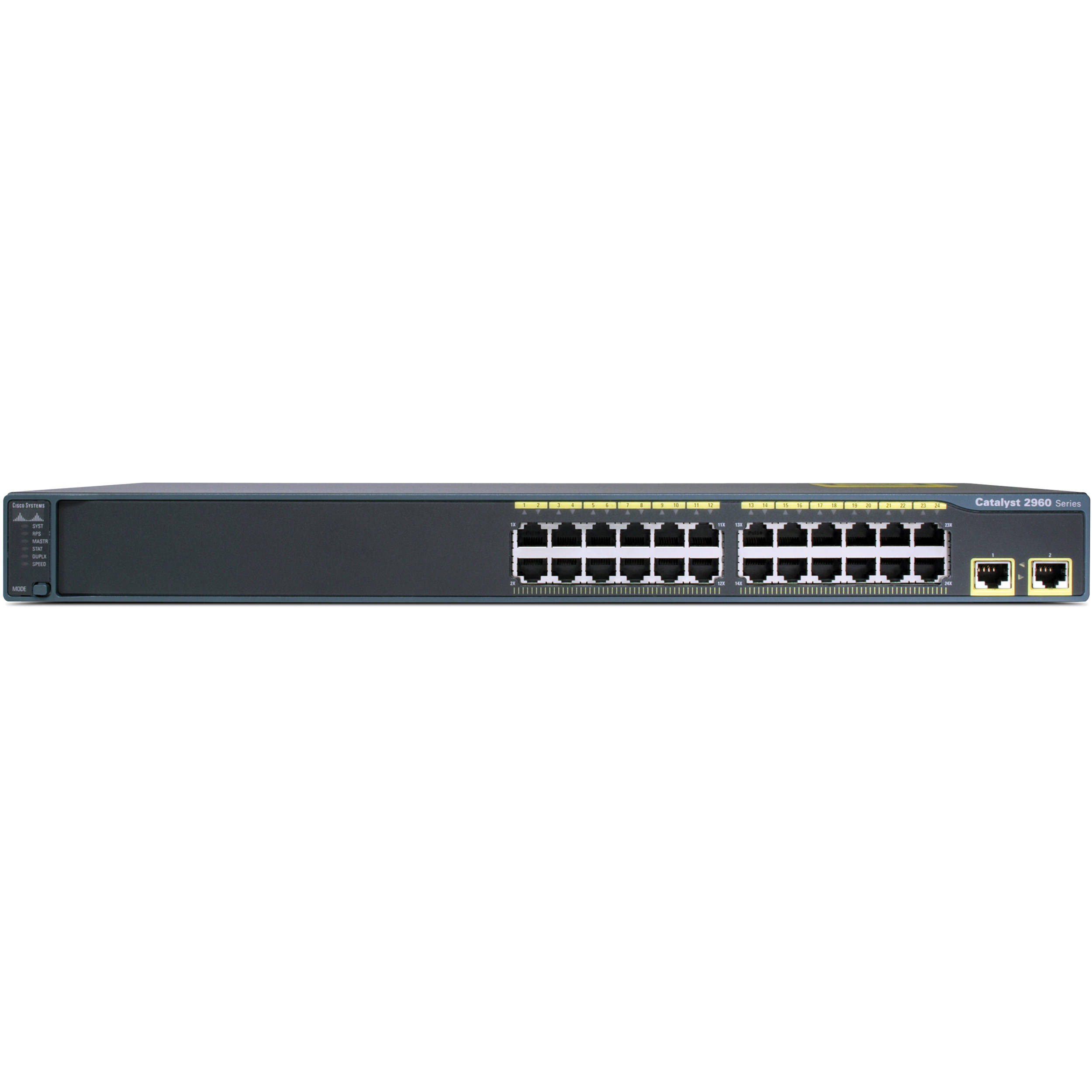 Cisco Catalyst 2960 24 Port 10 100 Ethernet Ws C2960 24tt L B H