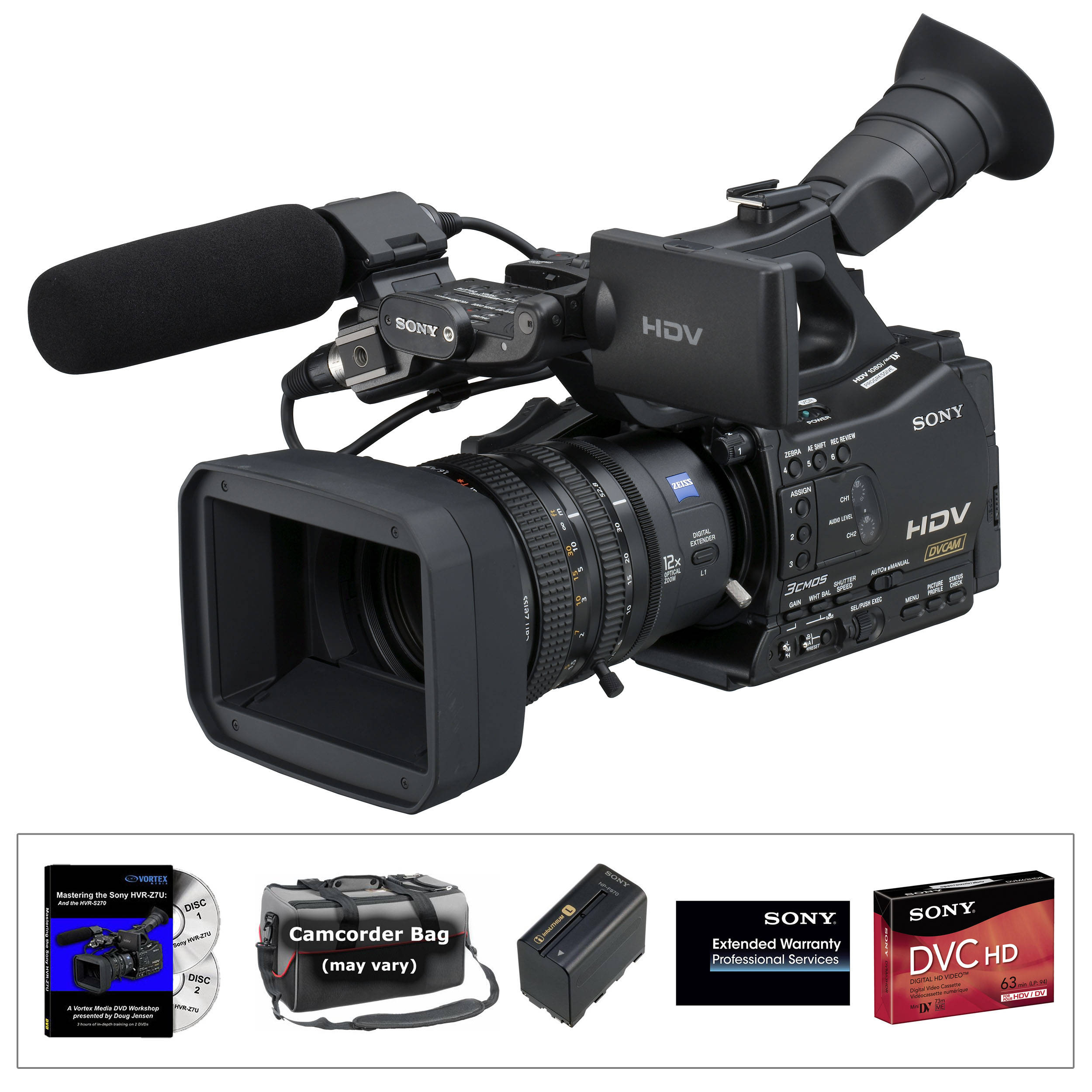 Sony Hvr Z7u Hdv Camcorder B H Photo Video