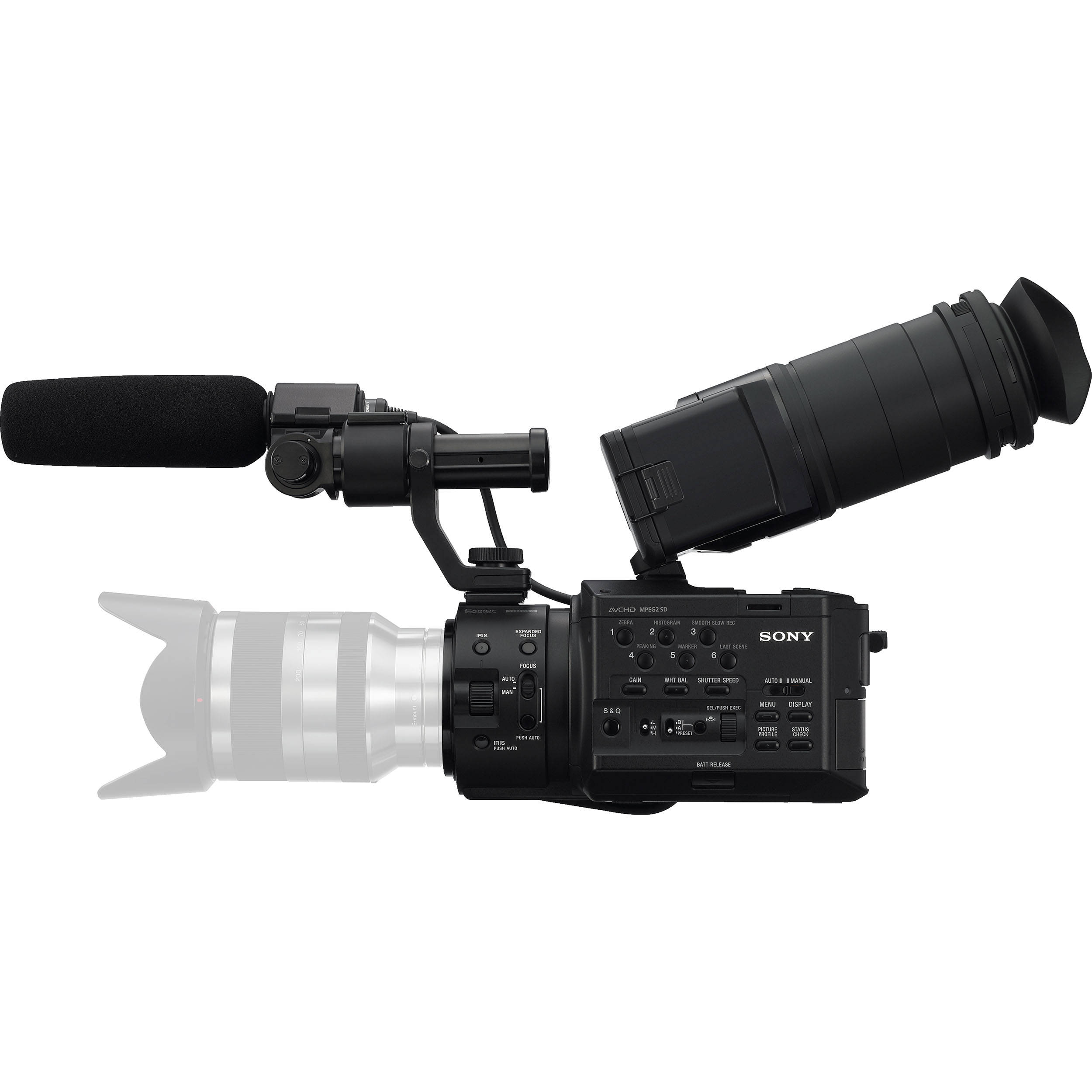 sony fs100 codec