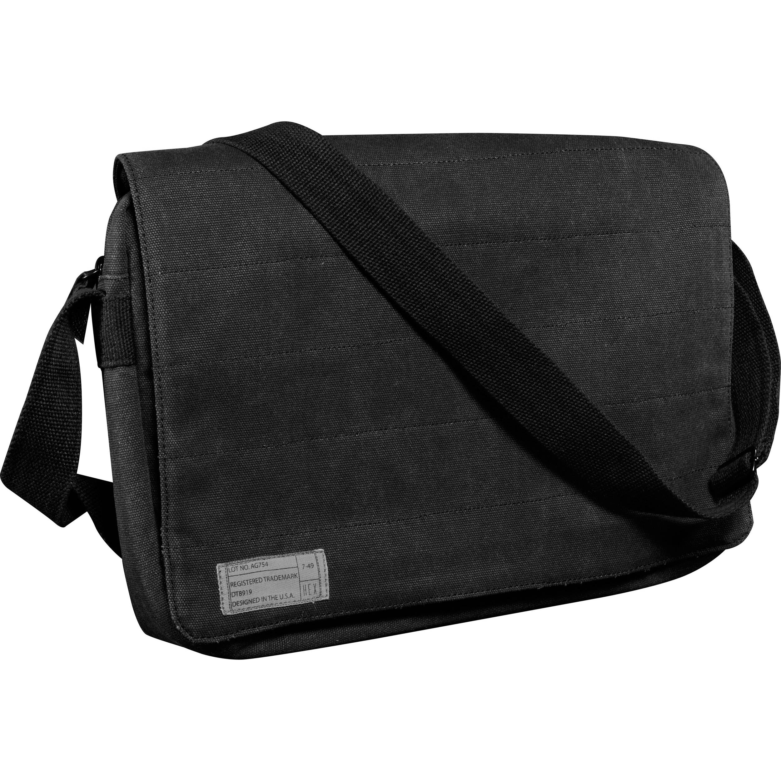 hex messenger bag