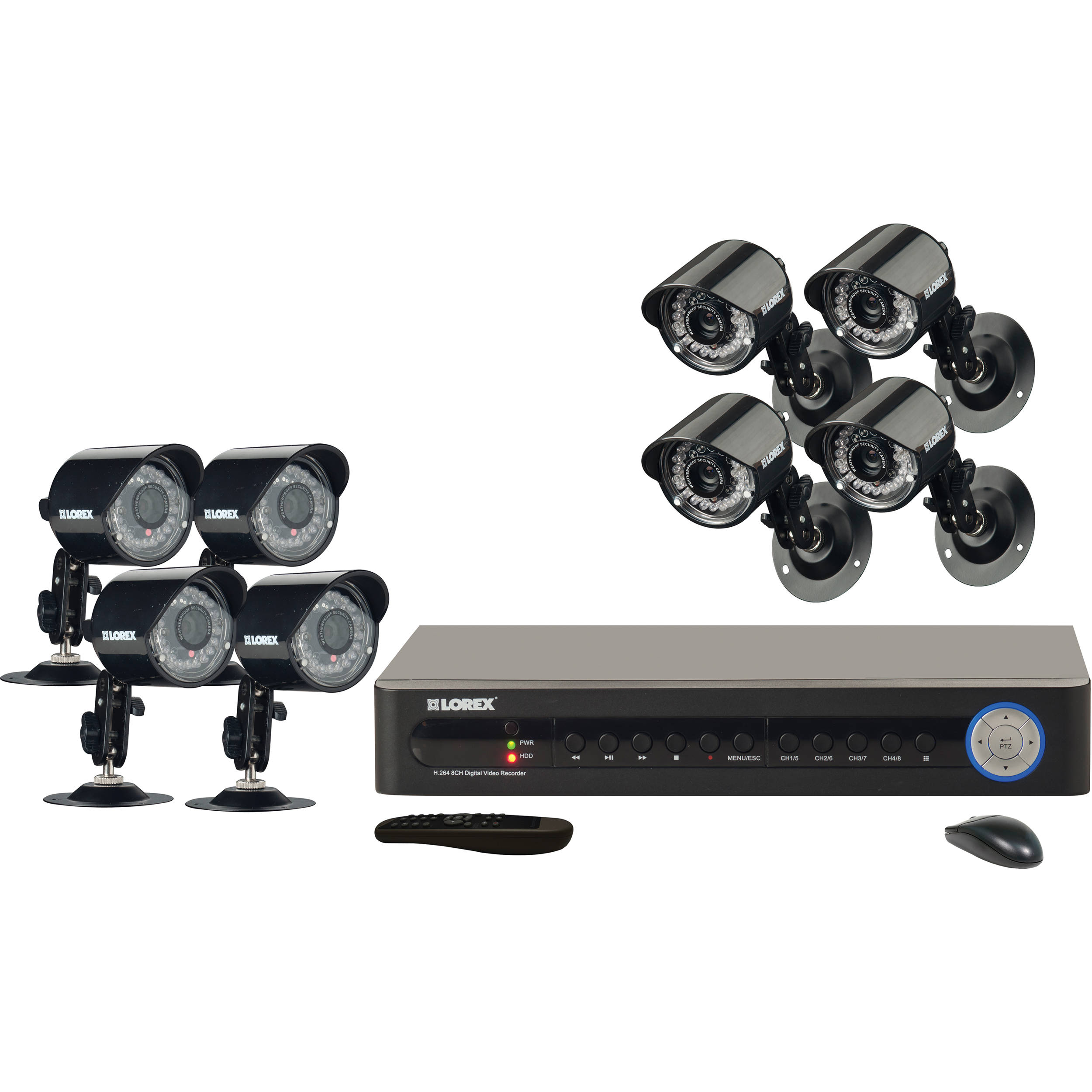 linux based security camera system