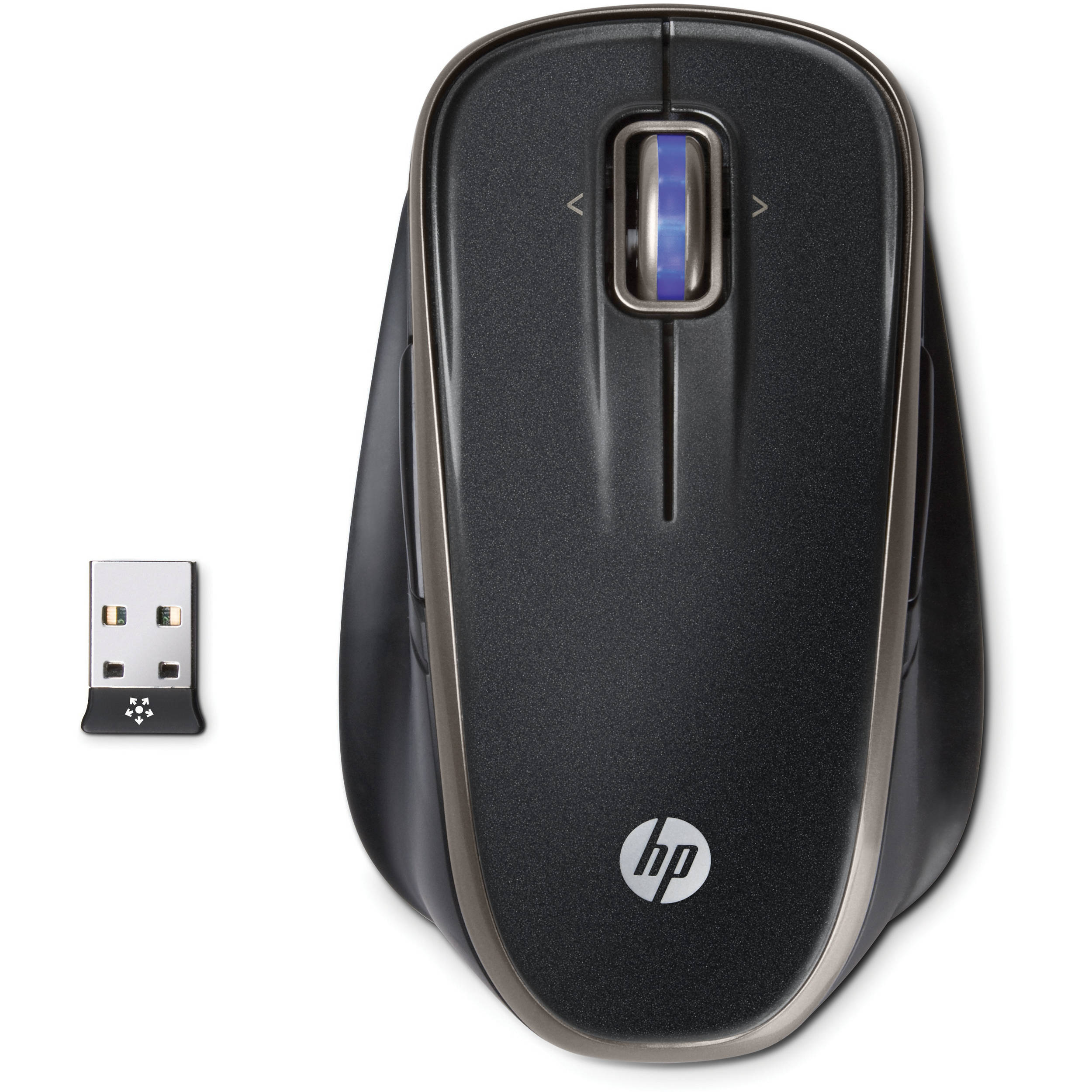 Hp Wireless Comfort Mouse Black Xa965aa Aba B H Photo Video