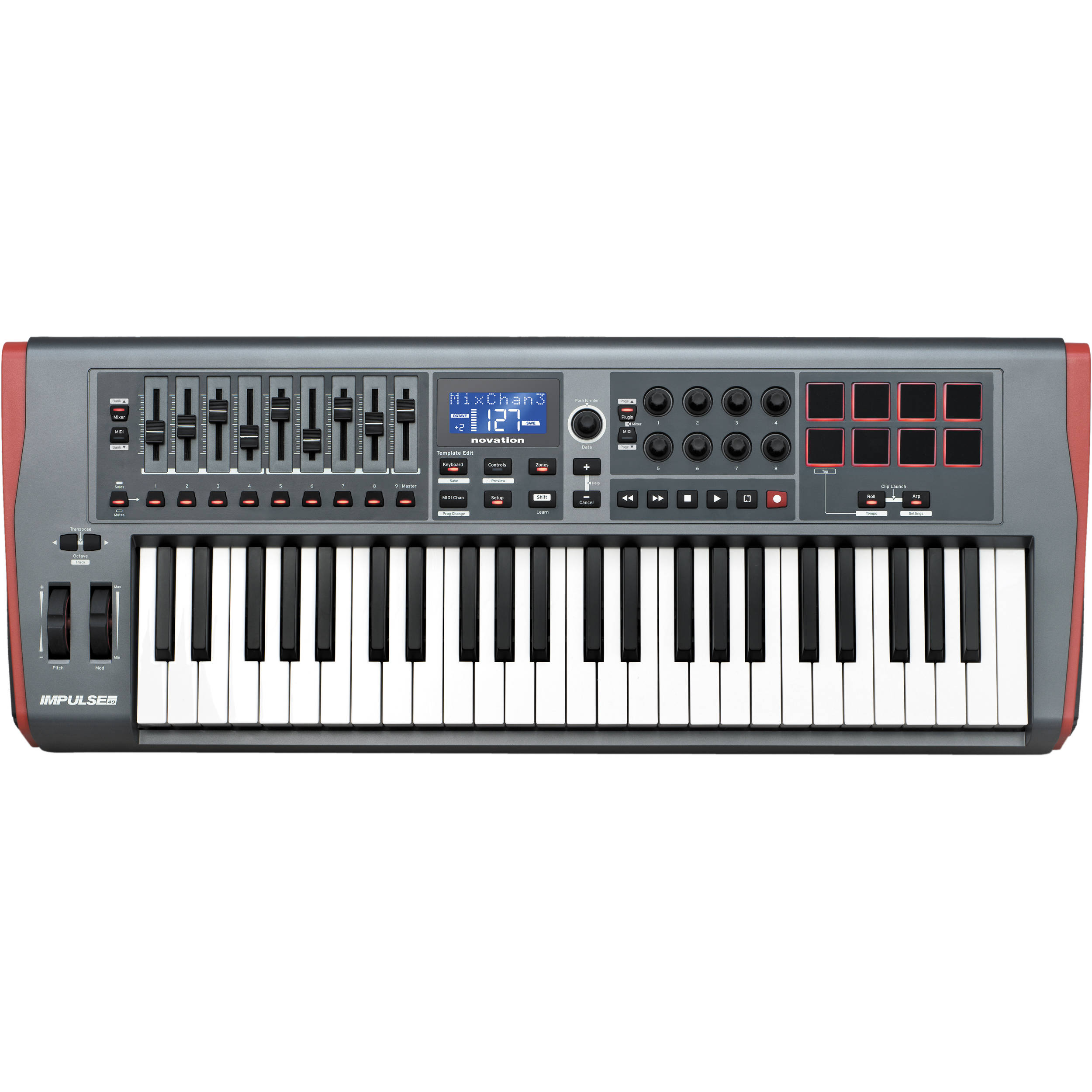 Photo 1 of Novation Impulse 49 USB MIDI Keyboard Controller