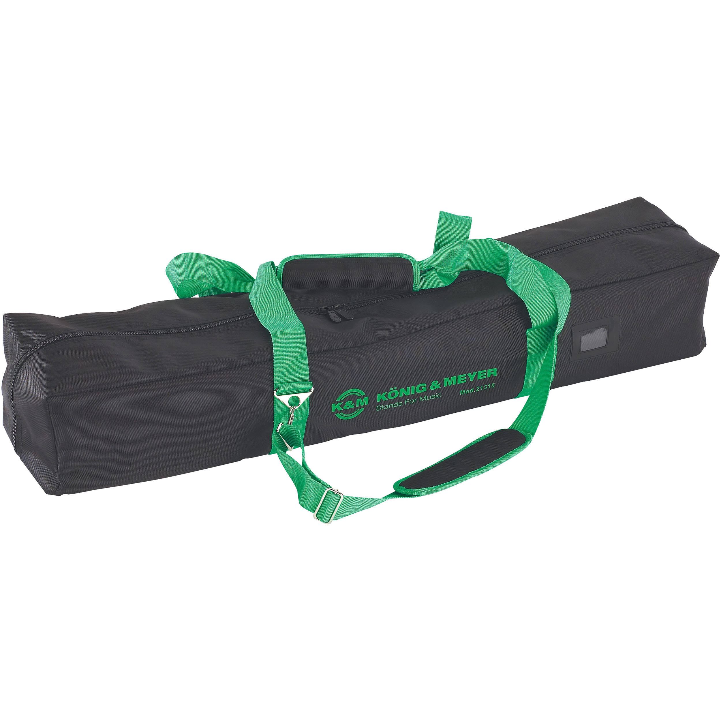 K M 21315 Carrying Case For Microphone 6 Boom Stands Black