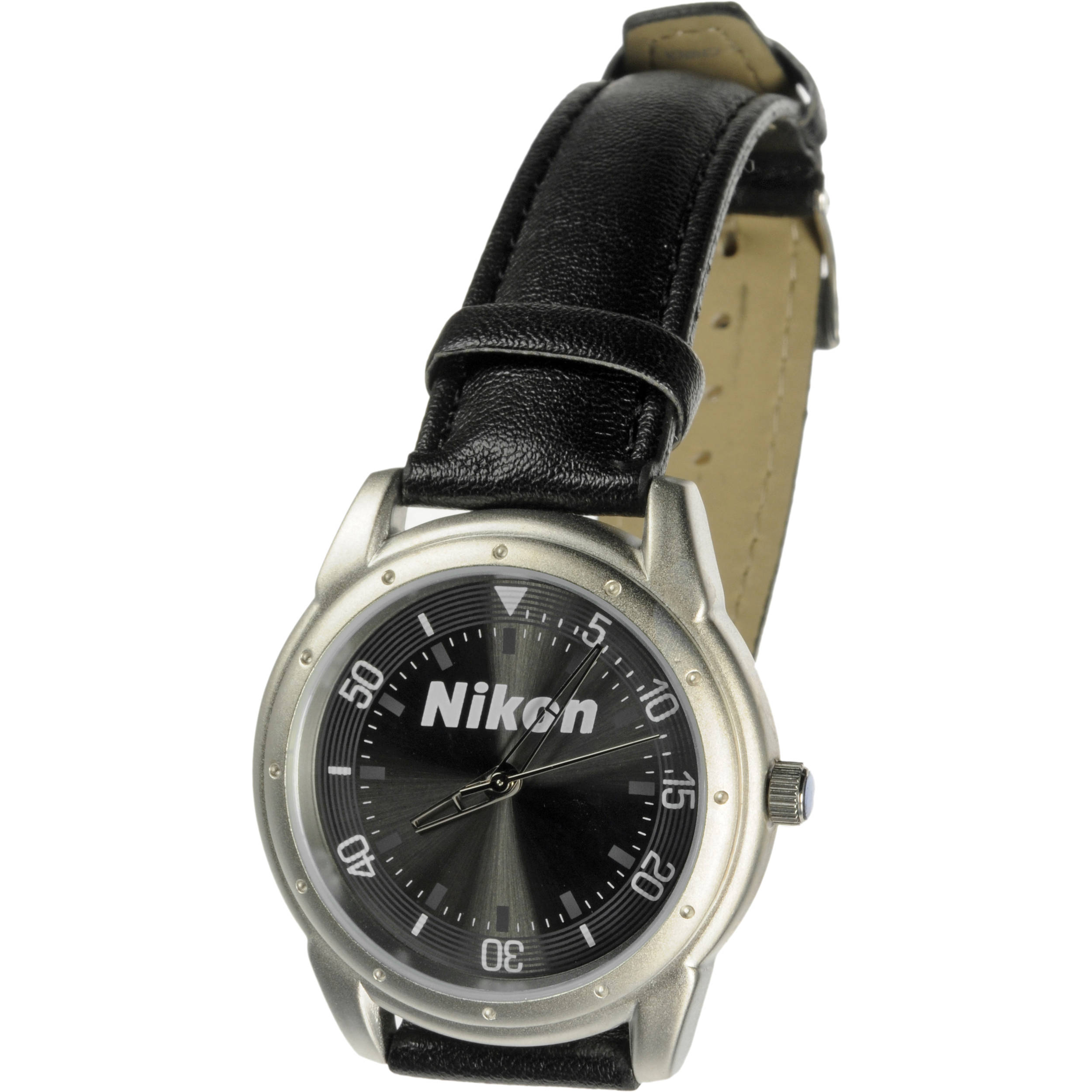 Nikon Wrist Watch w/ Leather Strap B\u0026H 