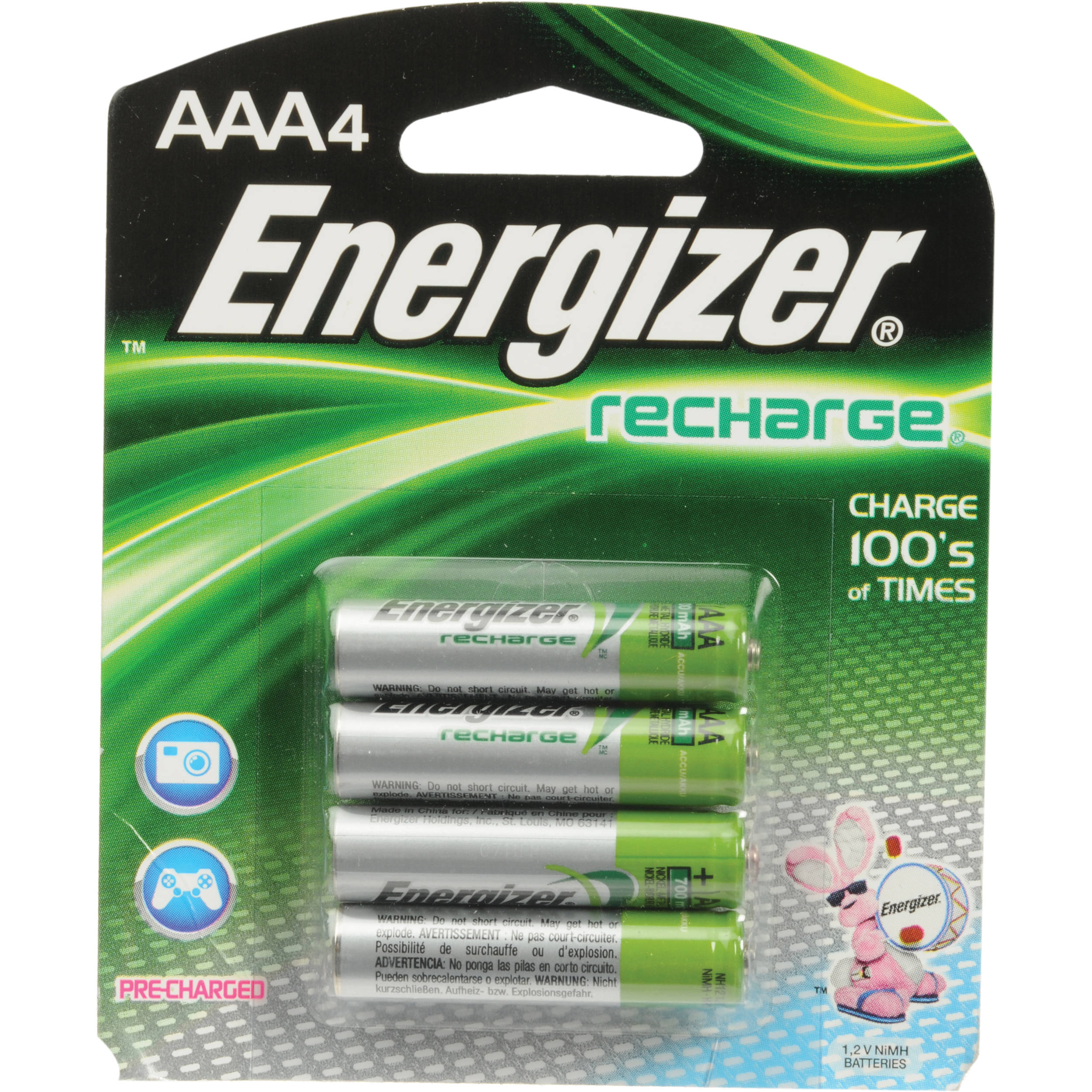 aaa nimh rechargeable batteries