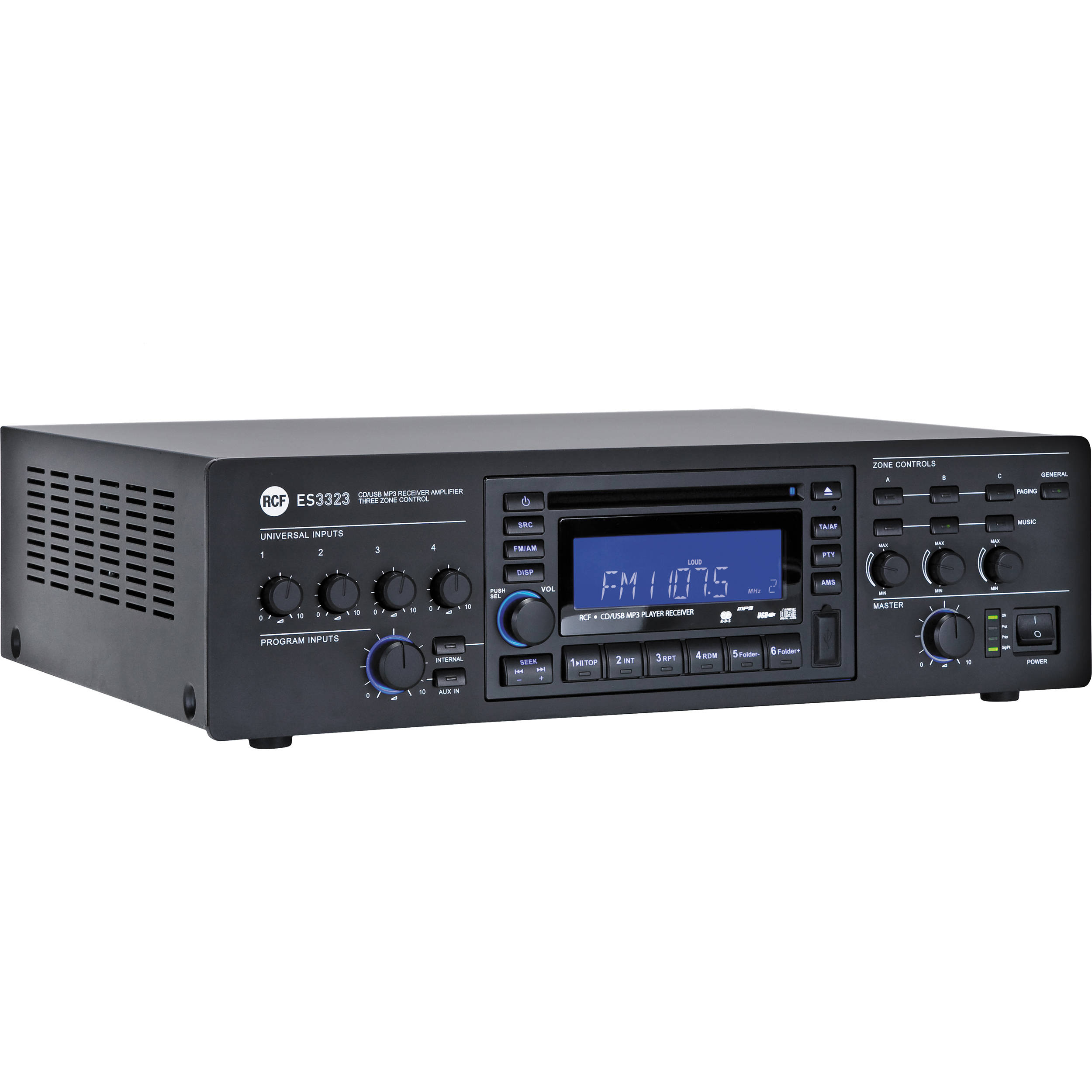 3 zone amplifier