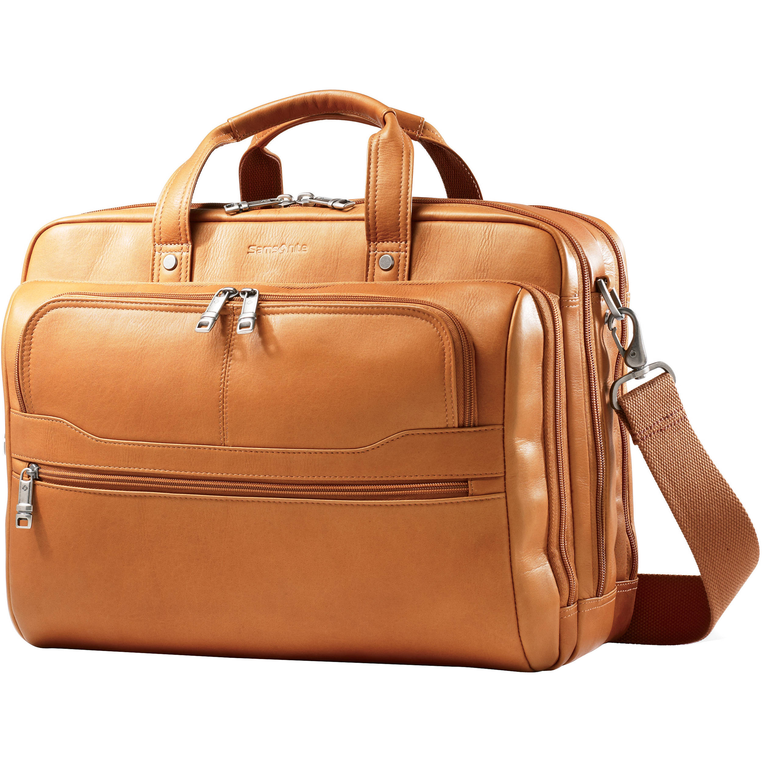 samsonite leather business case