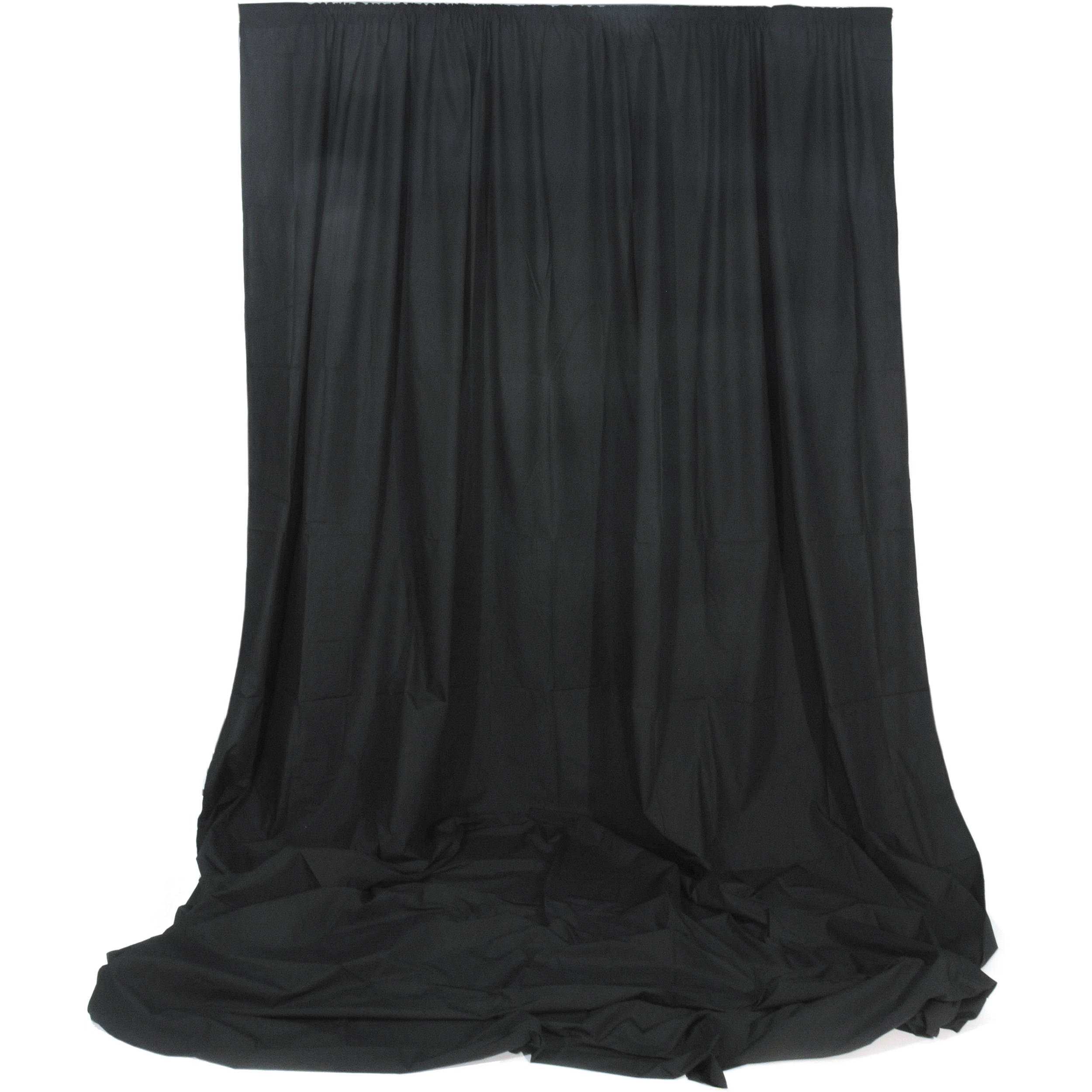 Impact Muslin Background 10 X 12 Black Bg B 1012 B H Photo