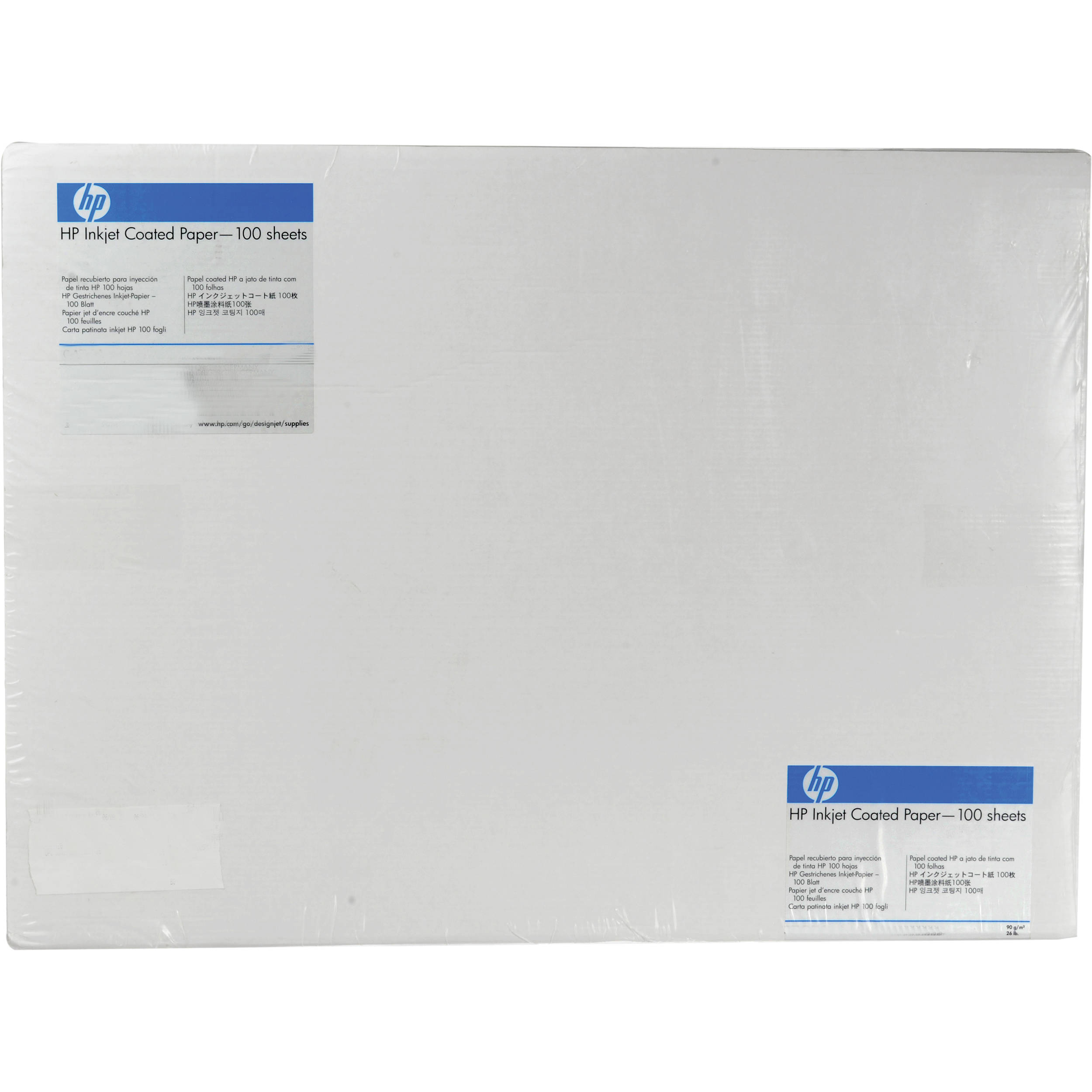 Hp Q1962a Inkjet Coated Paper Q1962a B H Photo Video