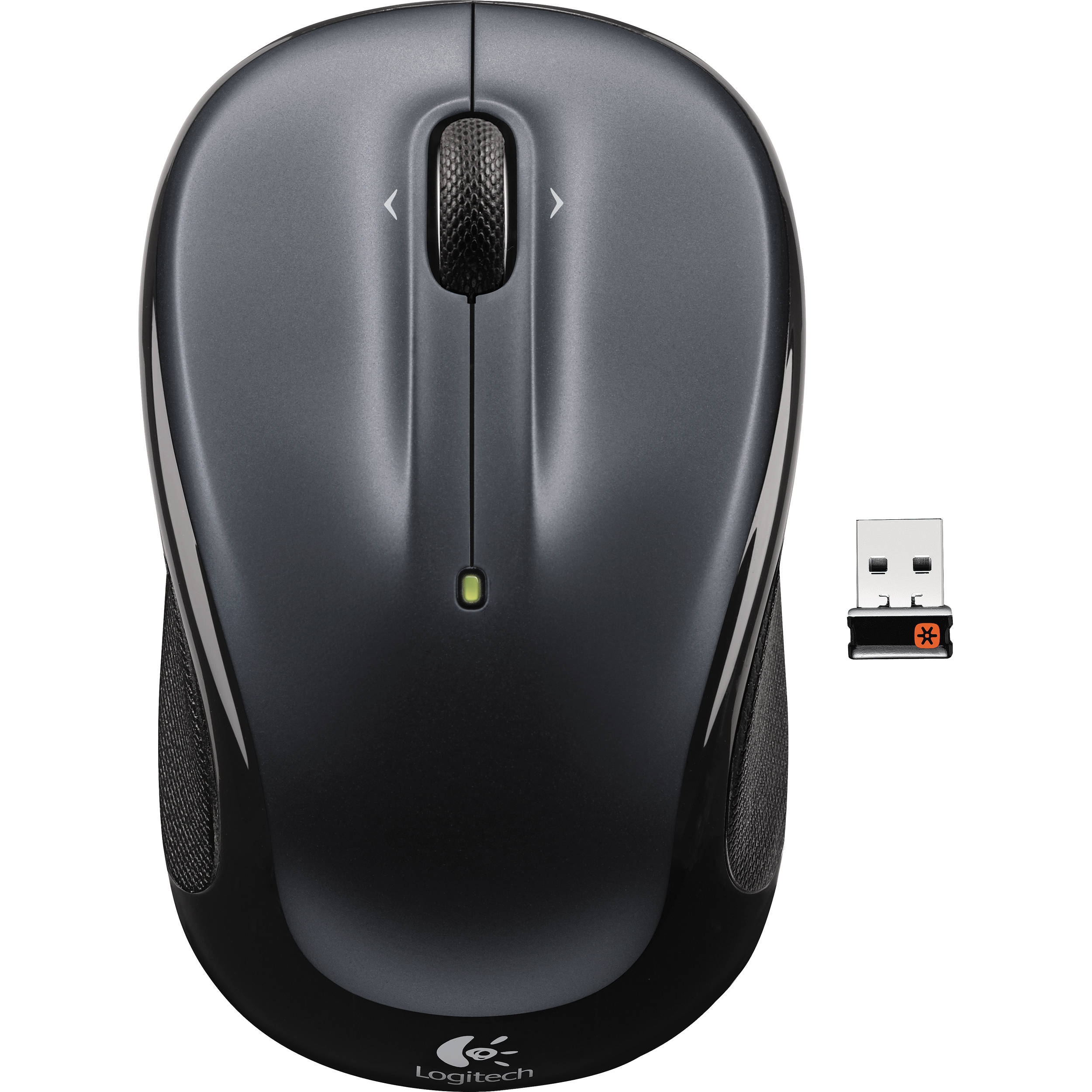 Logitech Mouse M325 Wireless Dark Silver