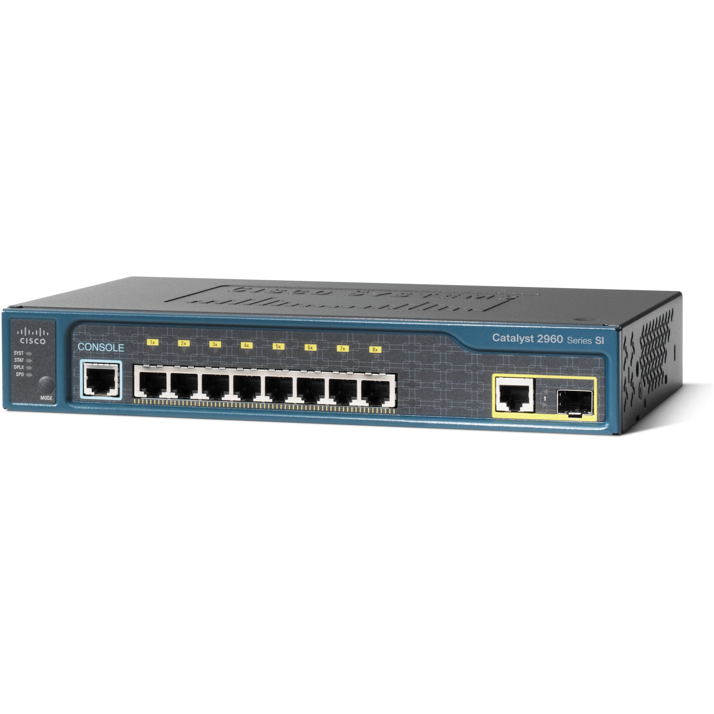 Cisco Catalyst 2960 8 Port 1 Dual Purpose Port Ws C2960 8tc L