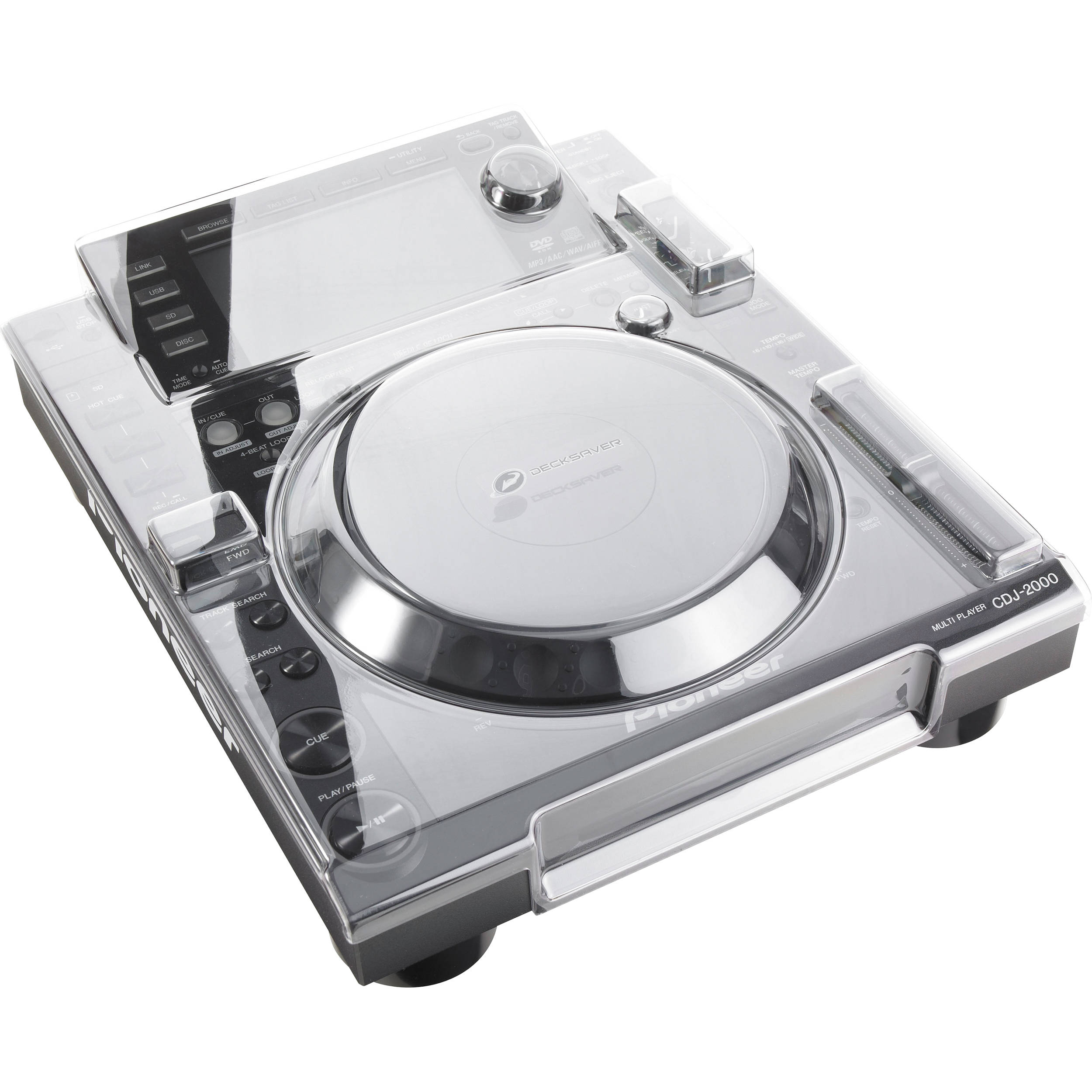 Decksaver Pioneer Cdj 00 Nexus Smoked Clear Ds Pc Cdj00nxs