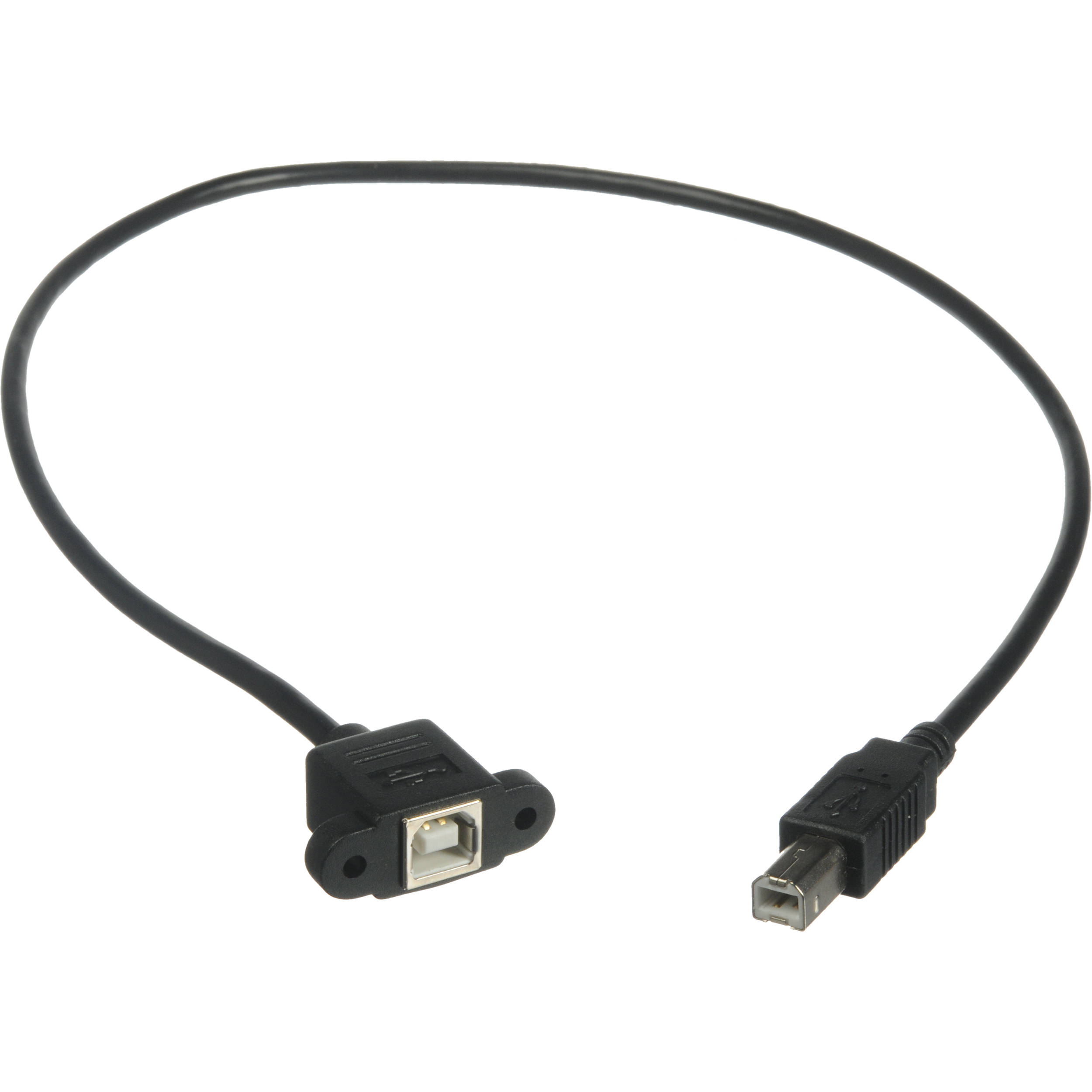 usb b male to usb a female cable