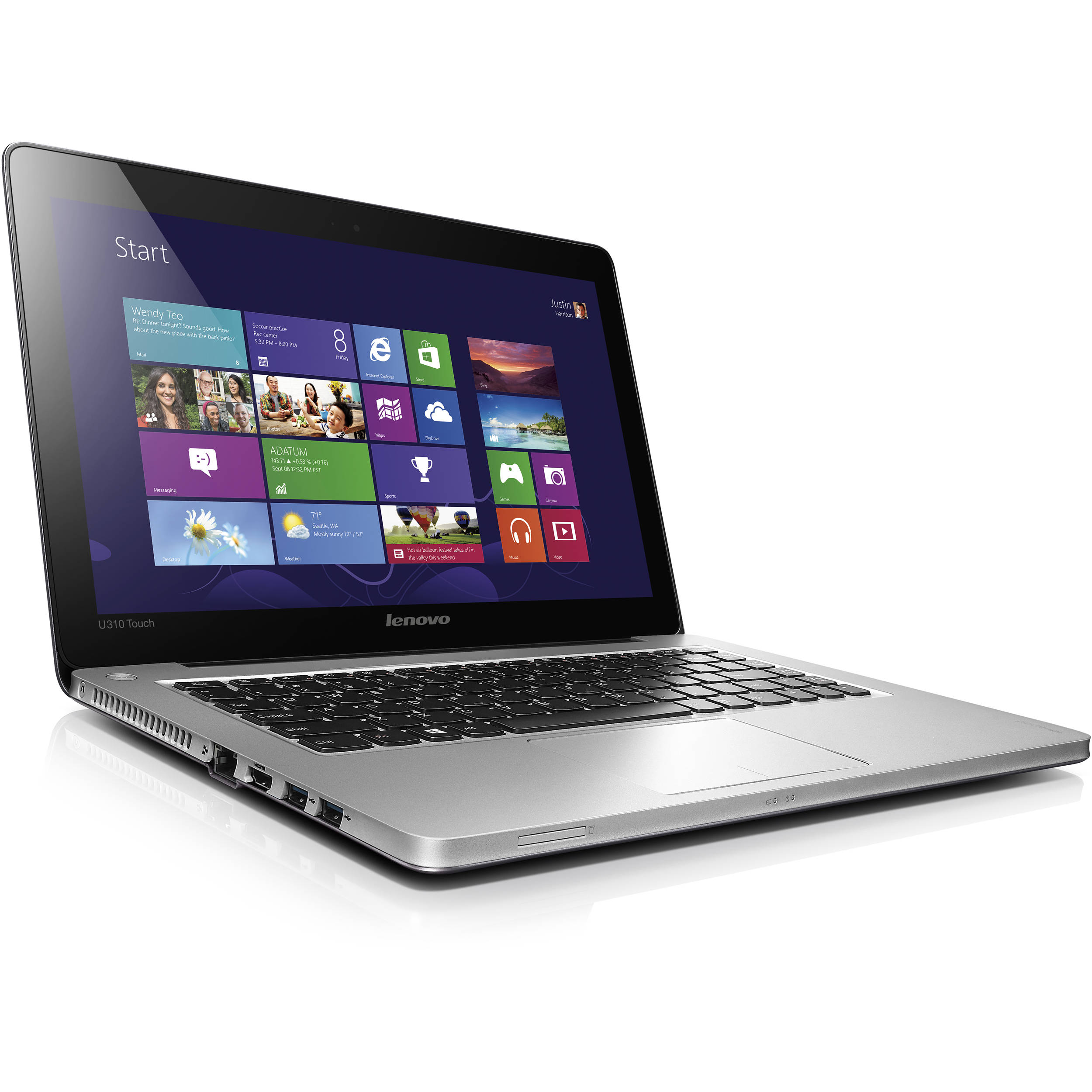Lenovo Ideapad U310 Touch 13 3 Multi Touch 59366627