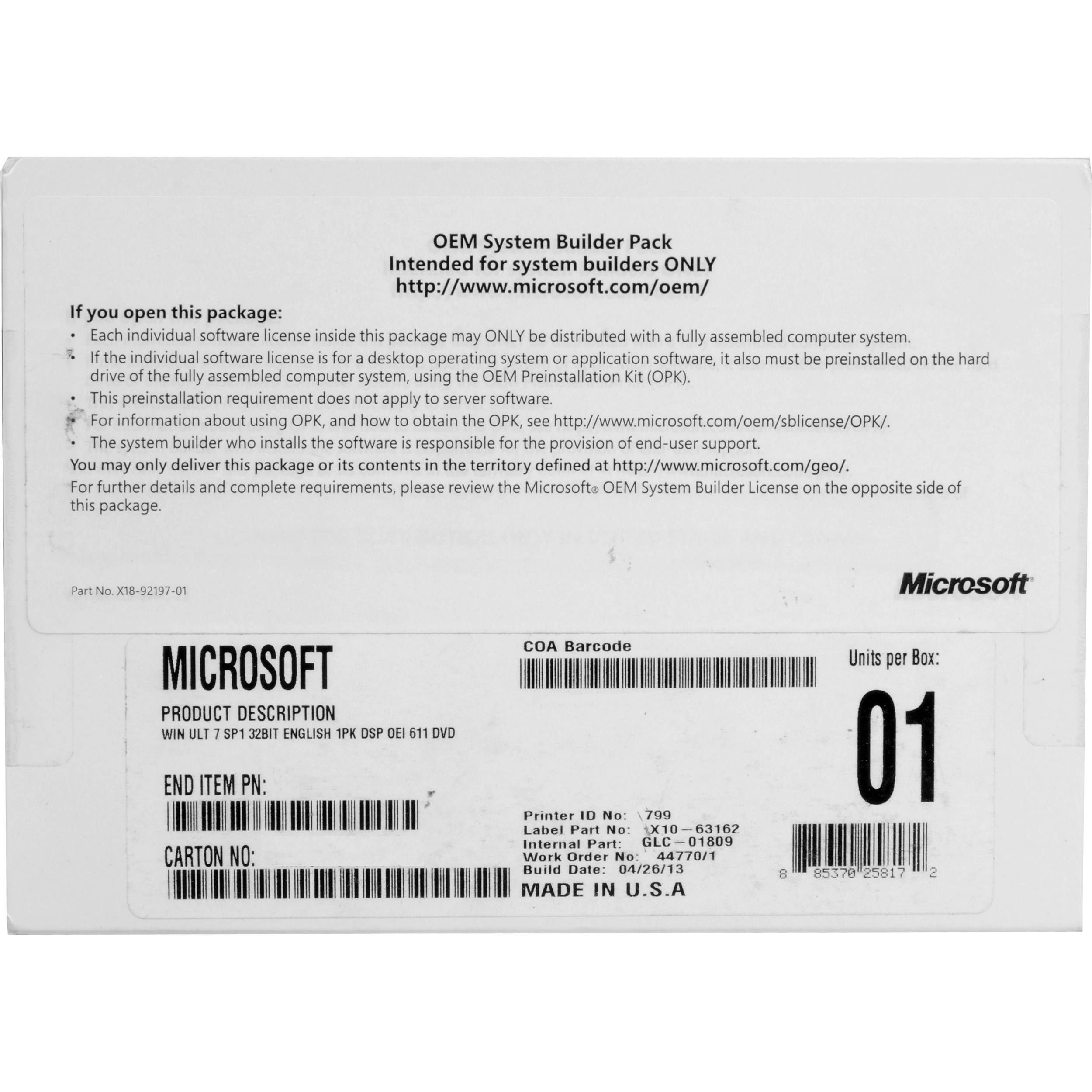 microsoft ultimate msbill