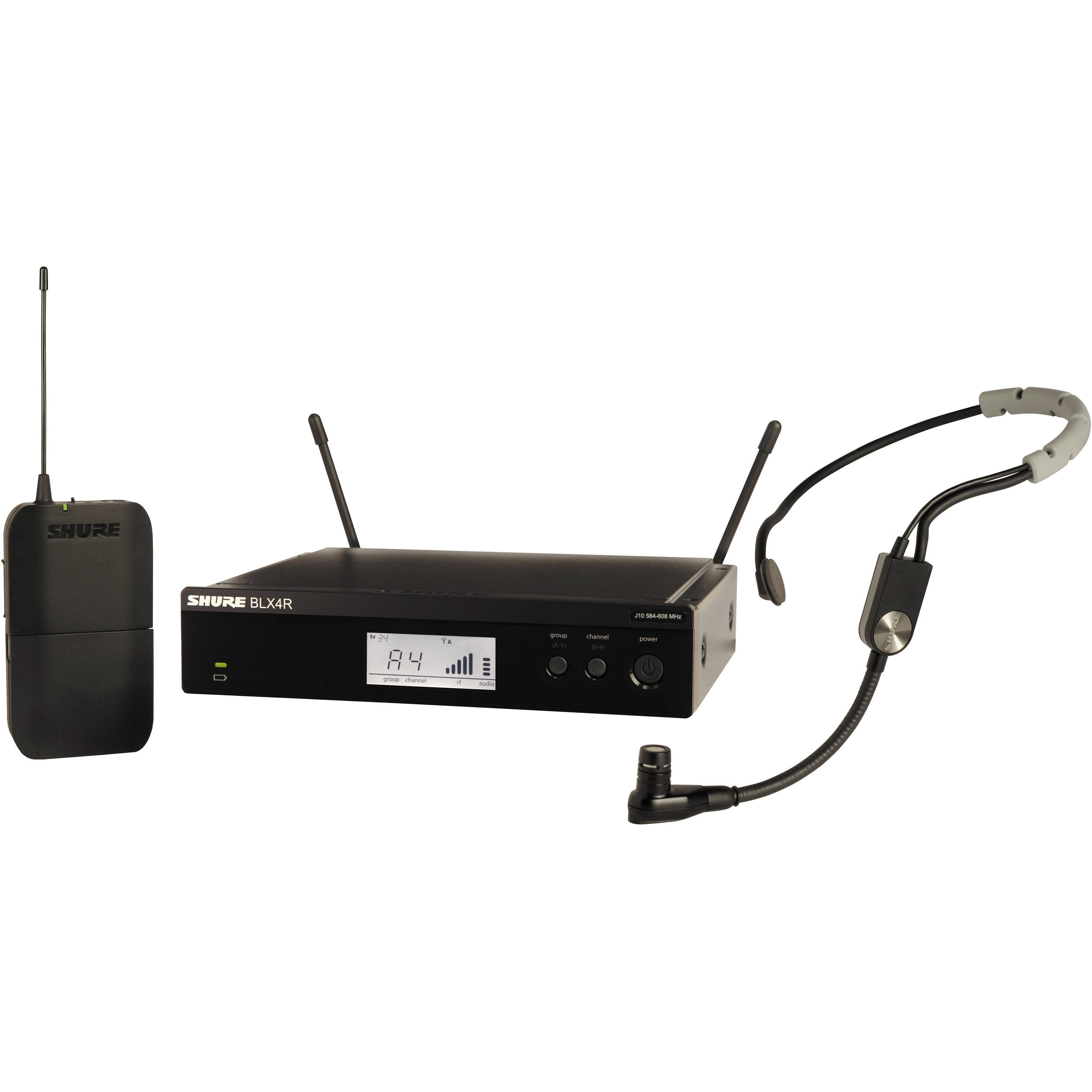 shure headworn wireless microphone