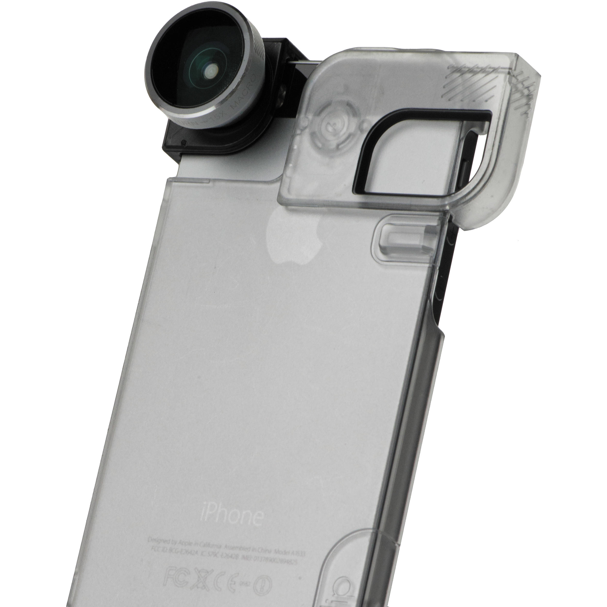 Olloclip 4 In 1 Photo Lens For Iphone 5 5s Oceu Iph5 Fw2m Sb C