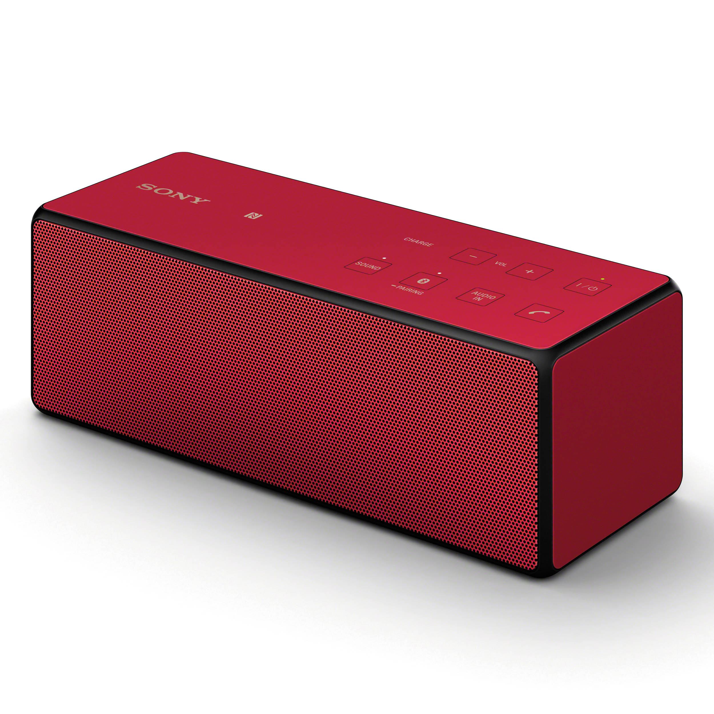 sony bluetooth speaker red