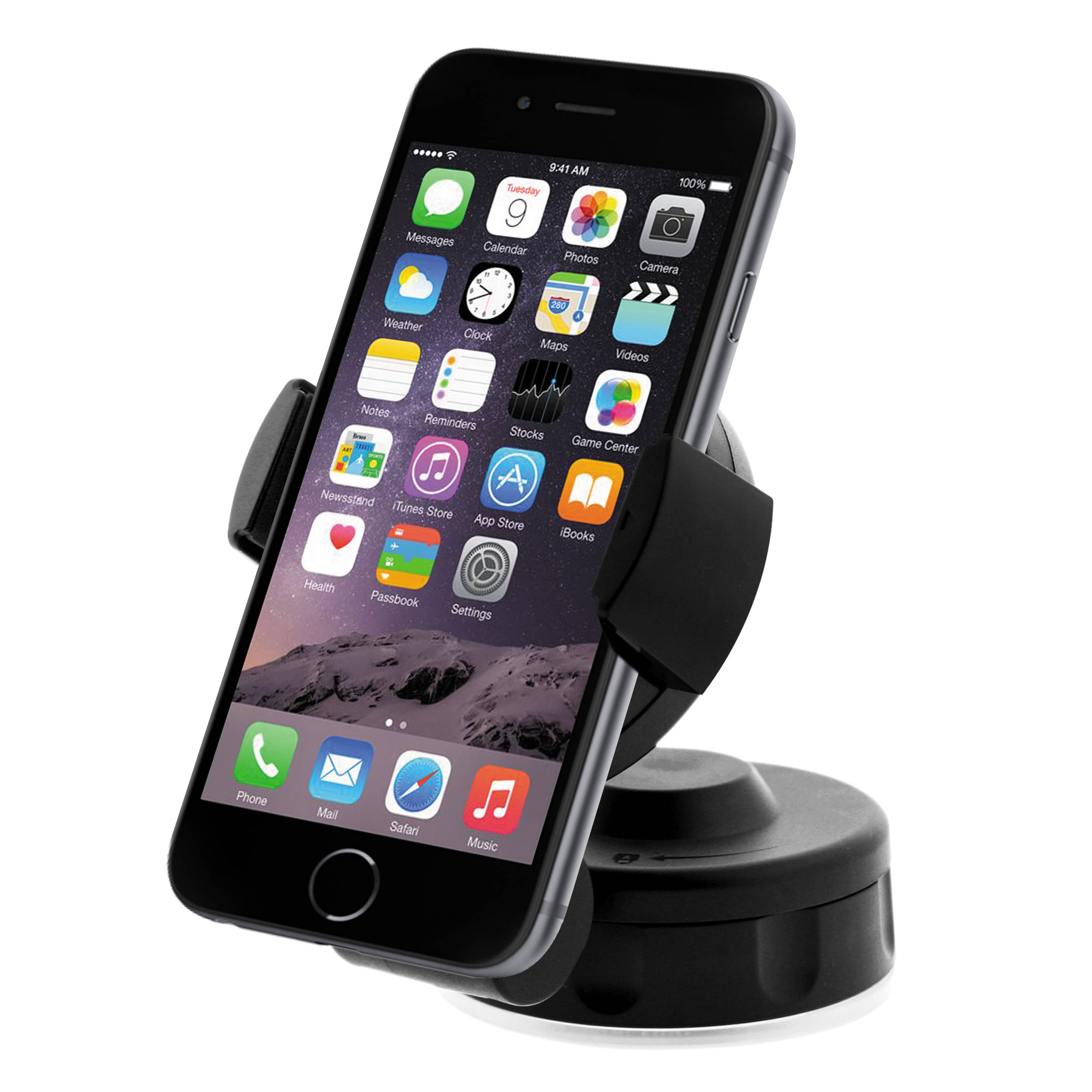 Iottie Easy Flex 2 Car Mount Holder Desk Stand Hlcrio104 B H