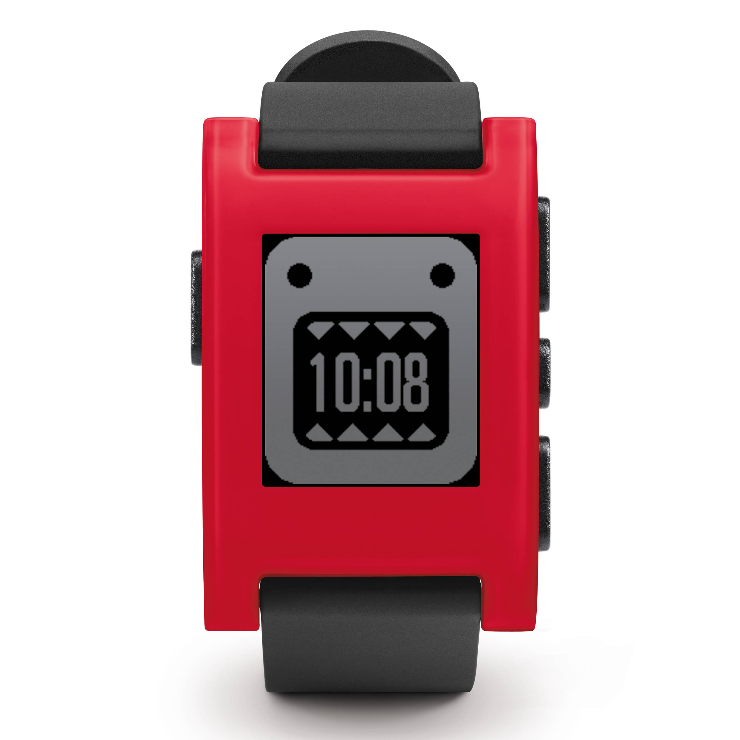 Pebble Smartwatch (Cherry Red, TPU 