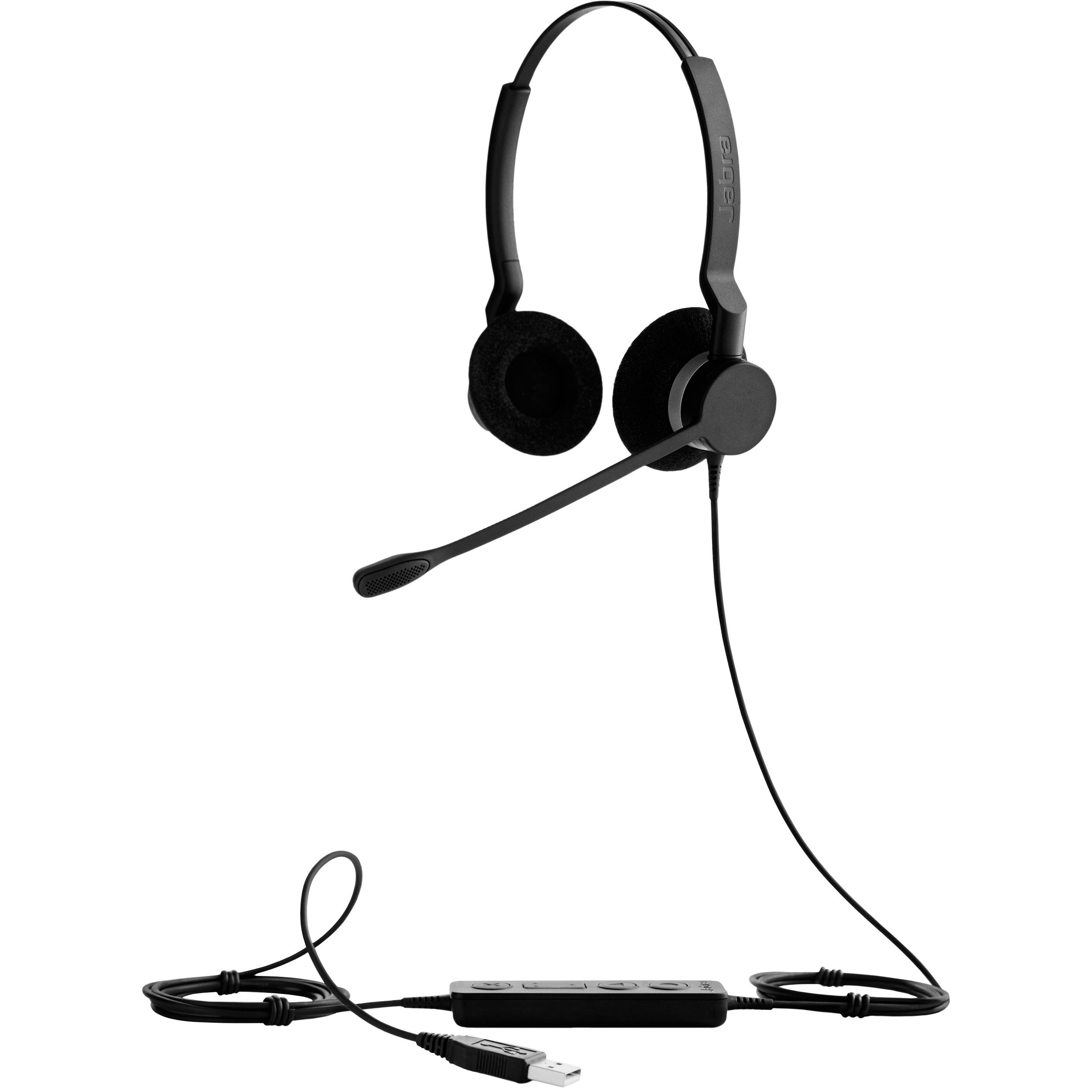 Jabra Biz 2300 Usb Microsoft Lync Duo Headset 2399 3 109 B H