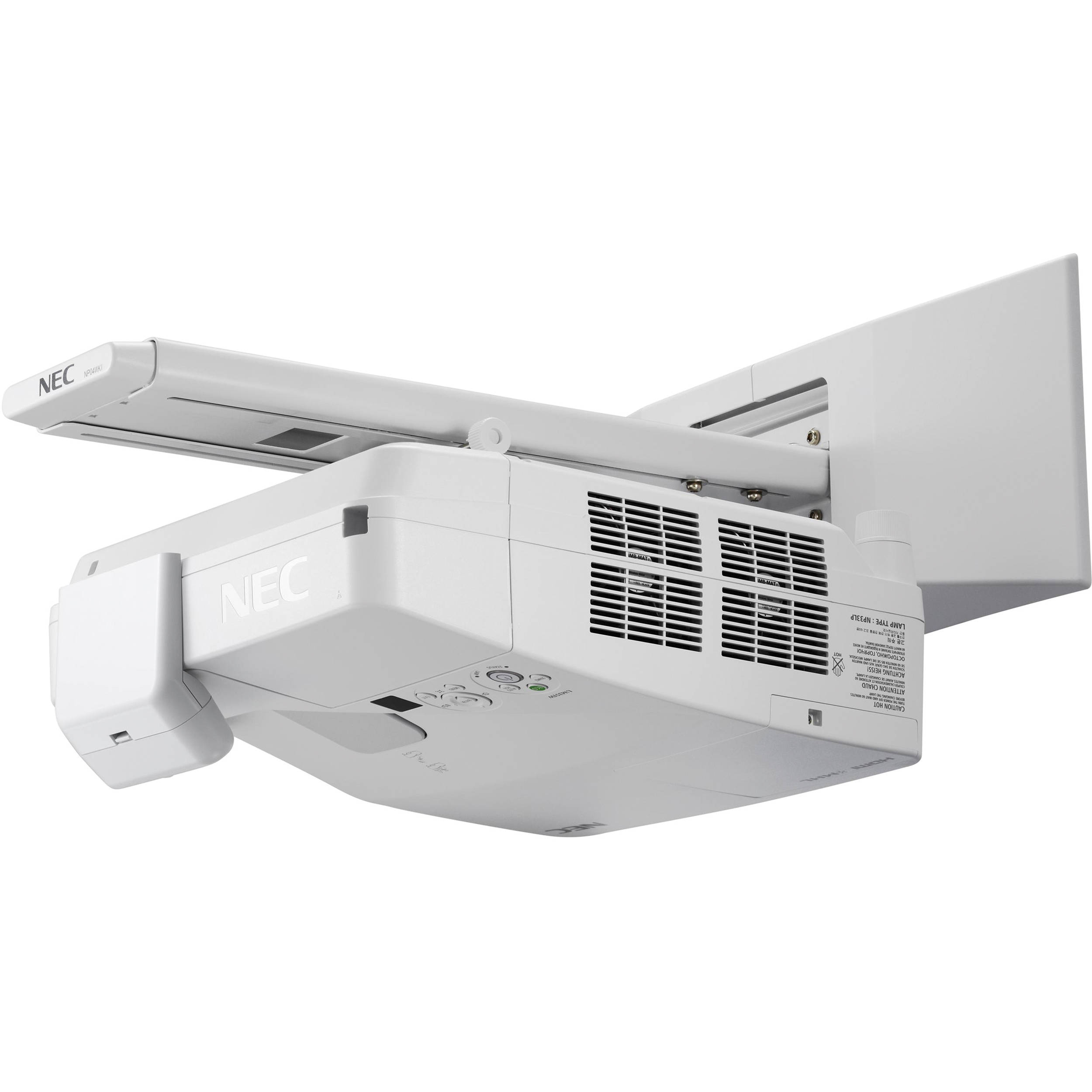 Nec Np Um351wi Wk 3500l Wxga Ust Lcd Interactive Projector With Wall Mount Nec Np Um351wi Wk 3500l Wxga Ust Lcd Interactive Projector With Wall Mount
