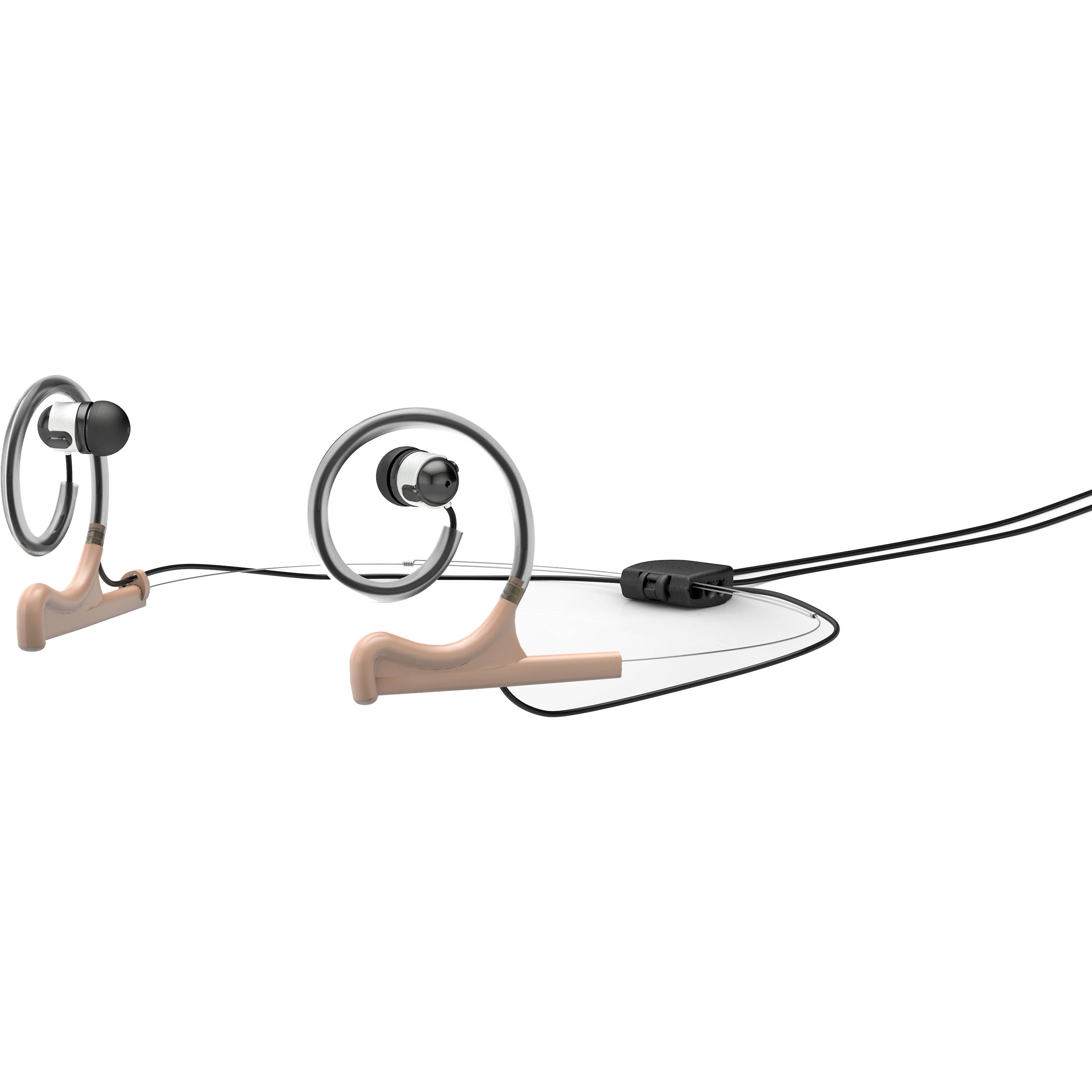 headset microphone with in ear monitor