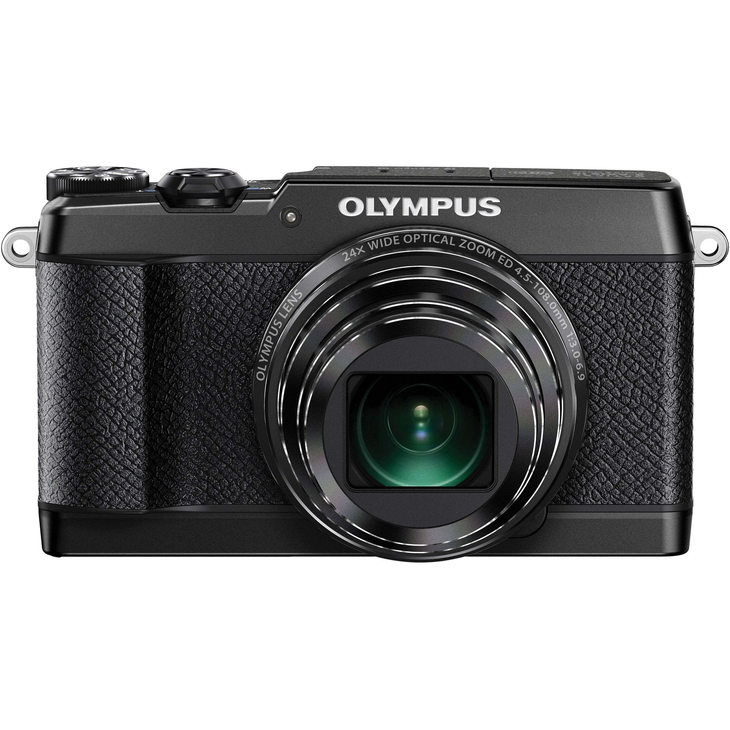 Olympus Stylus Sh 2 Digital Camera Black Vbu000 B H