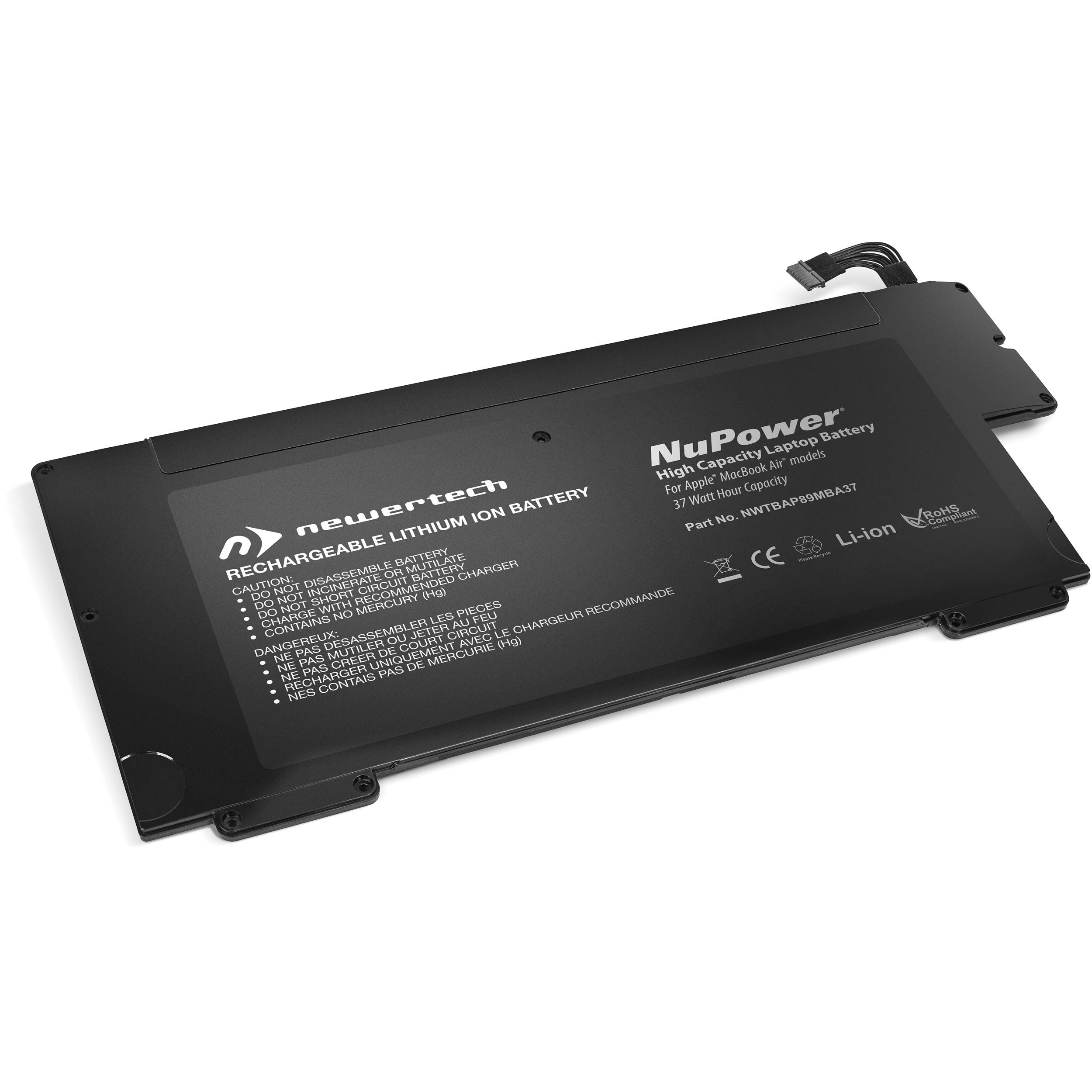 Newertech Nupower Battery For Macbook Air 2008 To Nwtbap89mba37