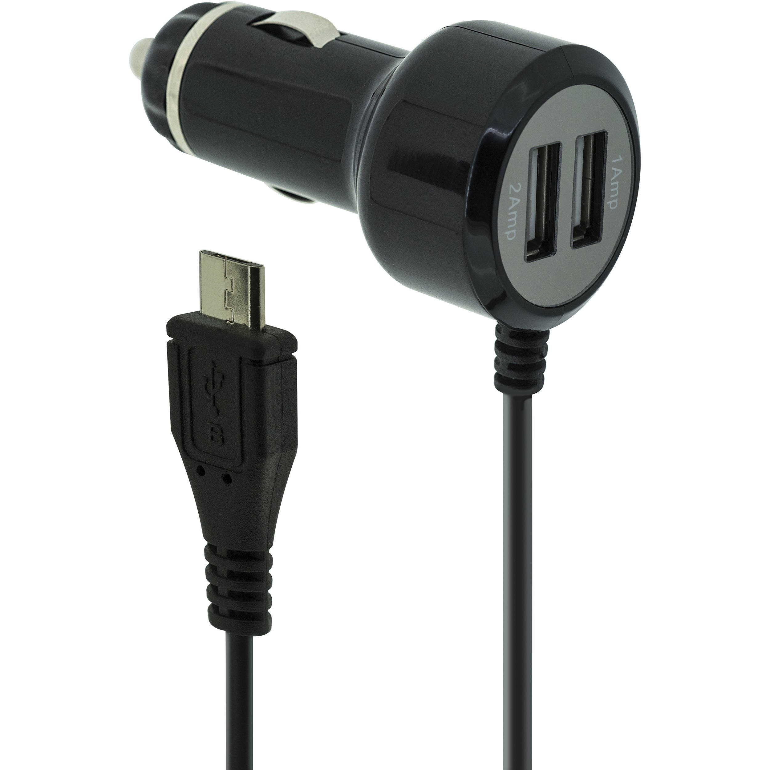 built in usb car charger