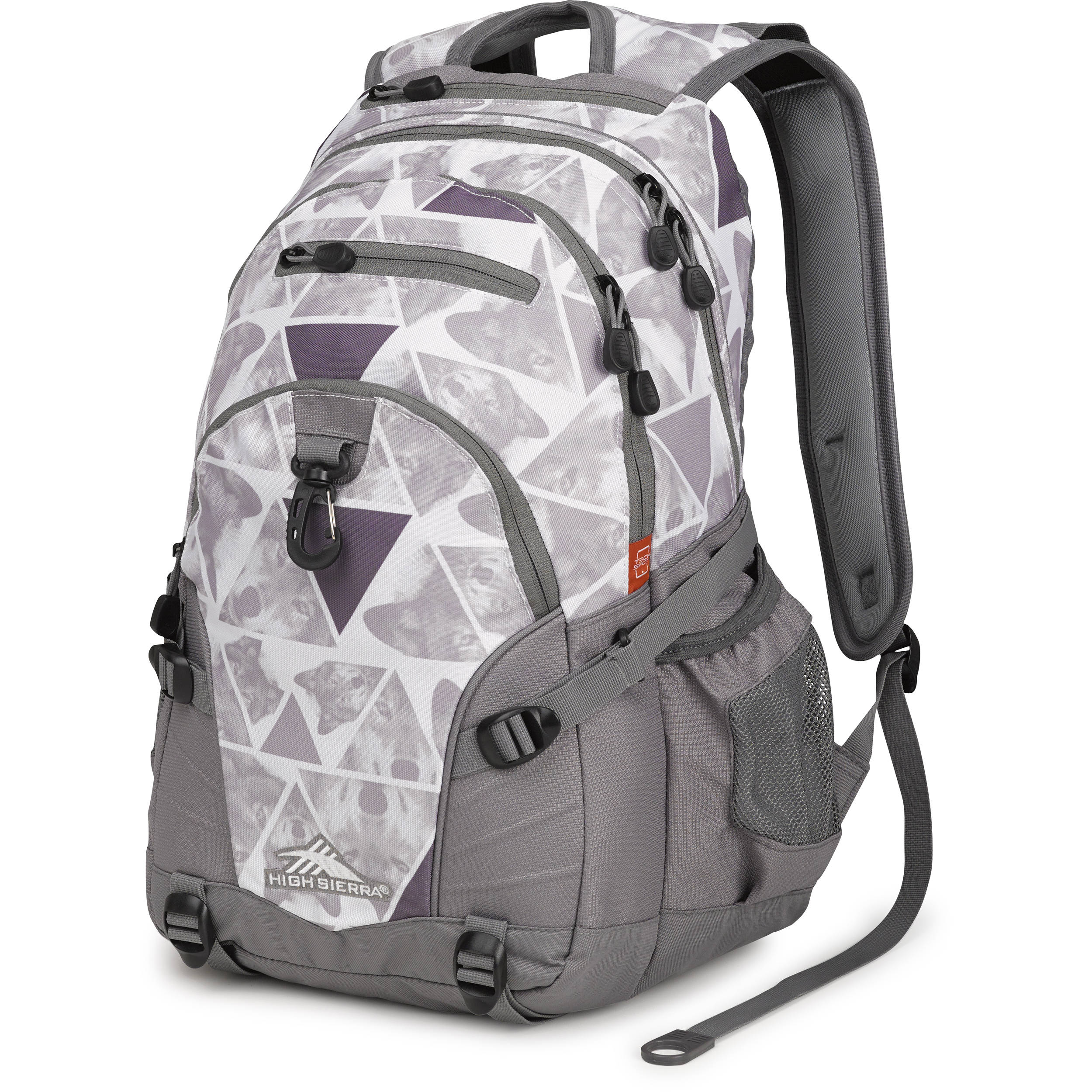 grey high sierra backpack