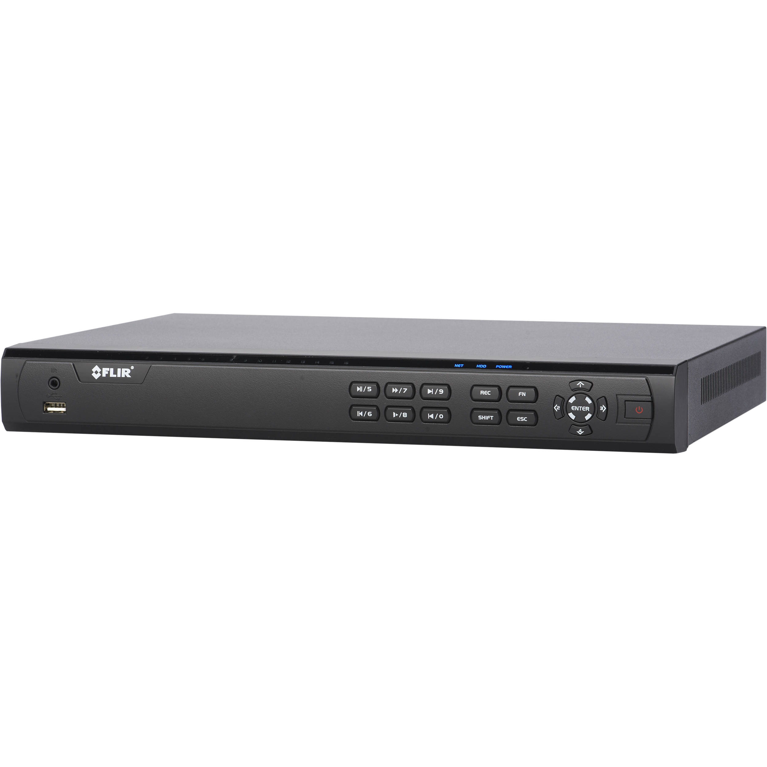 Flir Dnr400 Series 8 Channel 5mp Nvr With 4tb Hdd Dnr408p4 B H