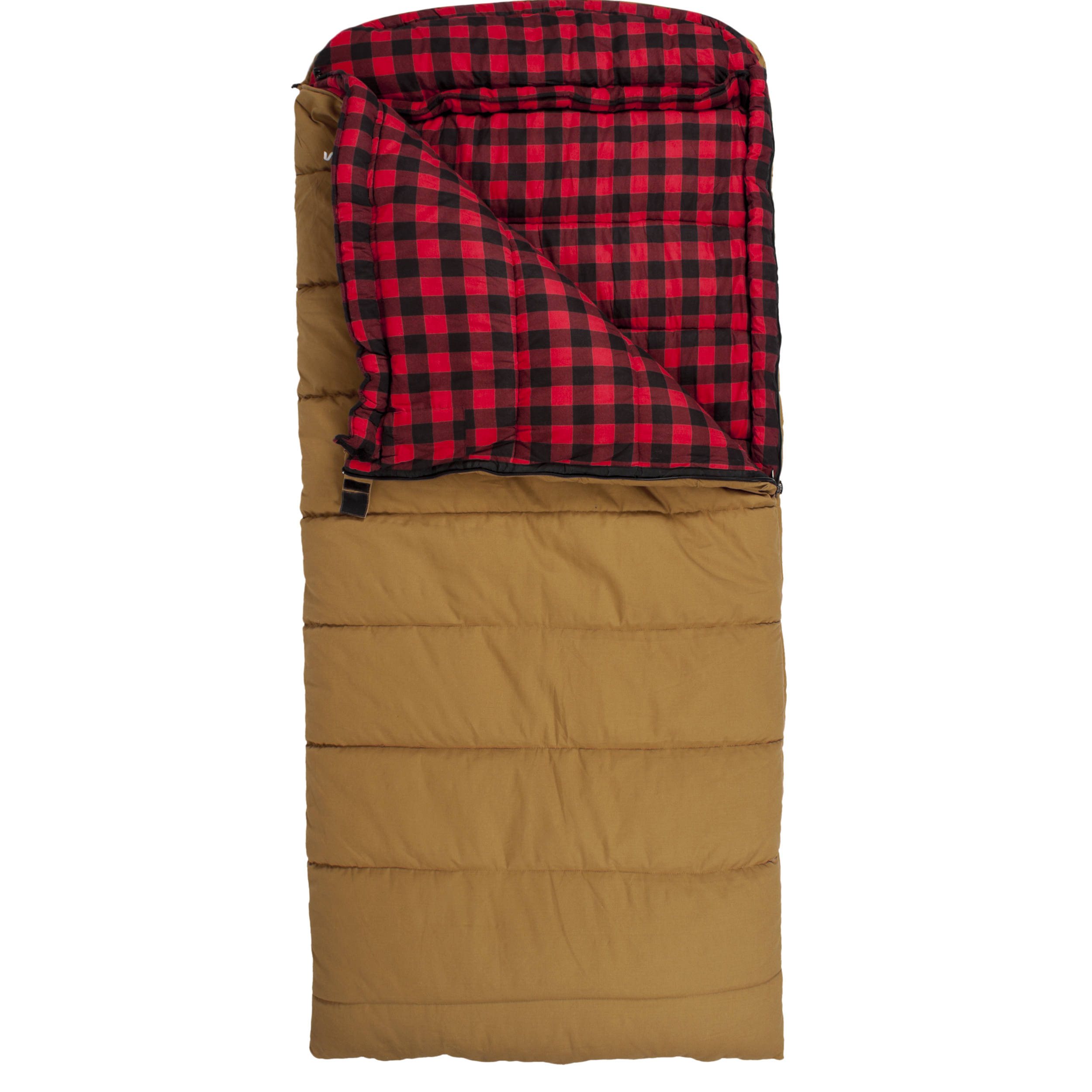 Teton Sports Deer Hunter Sleeping Bag Brown Right Hand 1025r